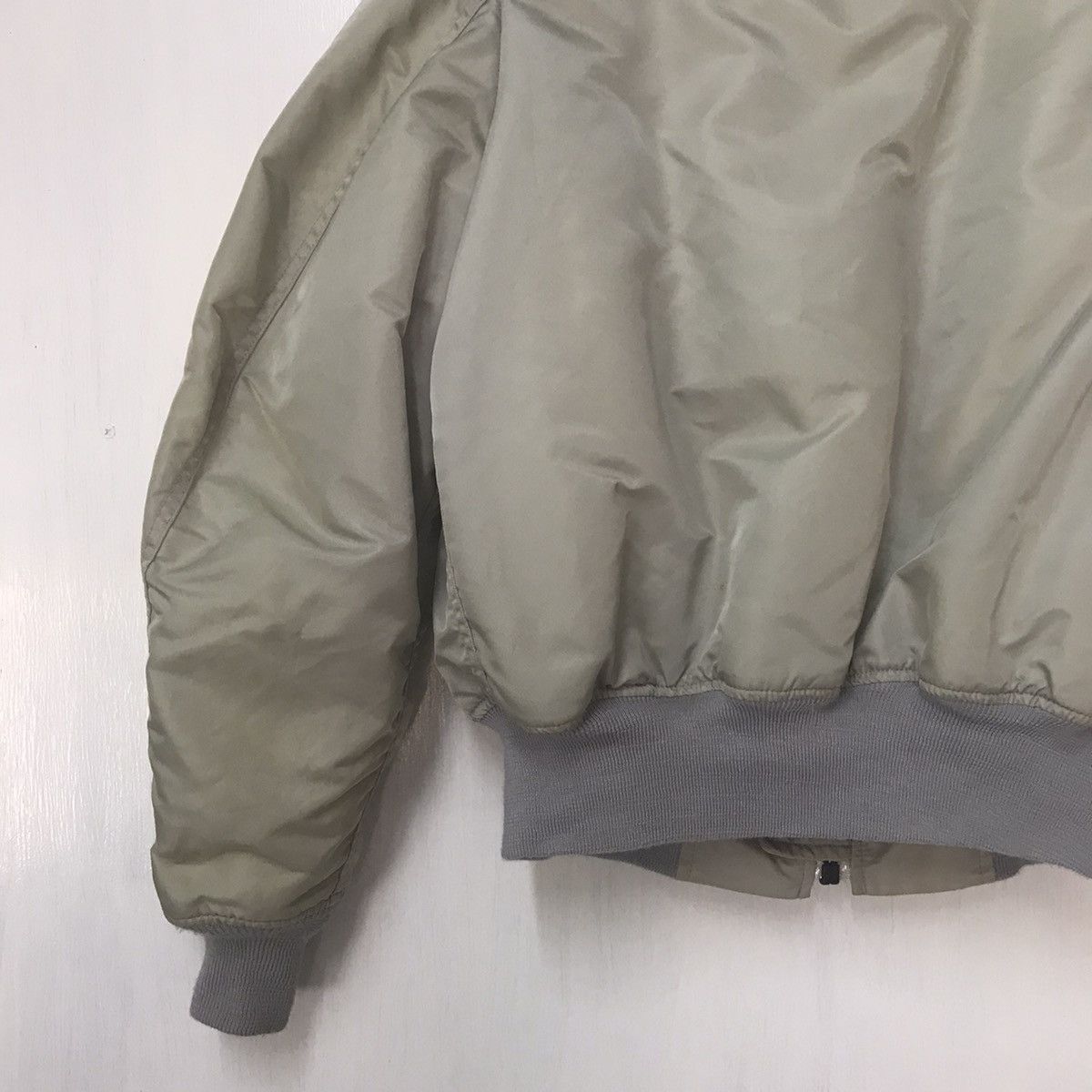 Cockpit USA Vtg MA-1 Flying Bomber Jacket Us Air Force Ideal Zipper Size US M / EU 48-50 / 2 - 9 Thumbnail