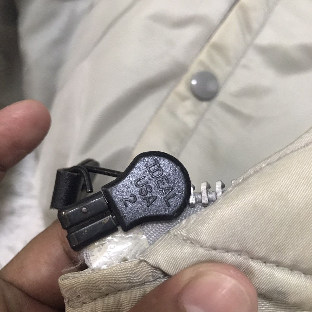 Cockpit USA Vtg MA-1 Flying Bomber Jacket Us Air Force Ideal Zipper Size US M / EU 48-50 / 2 - 18 Thumbnail