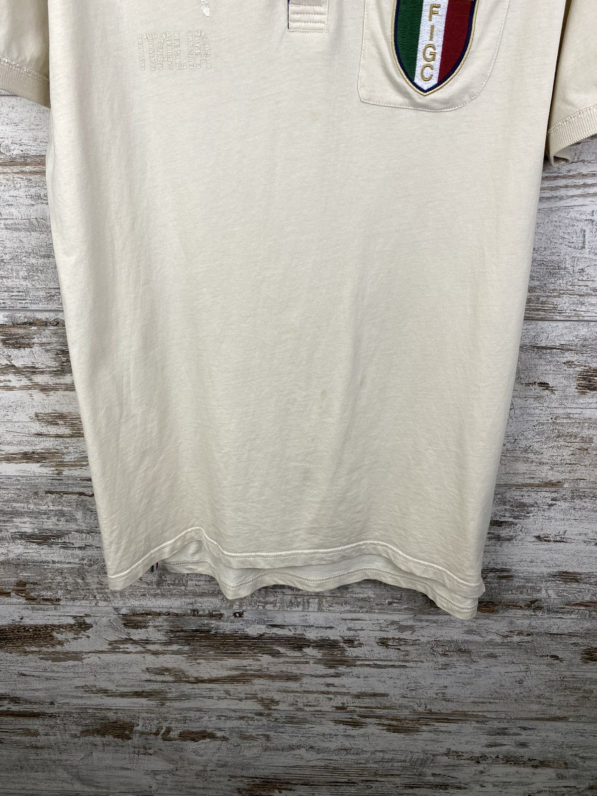 Puma Mens Vintage Puma Italia T Shirt soccer jersey tee Italy Size US XL / EU 56 / 4 - 3 Thumbnail