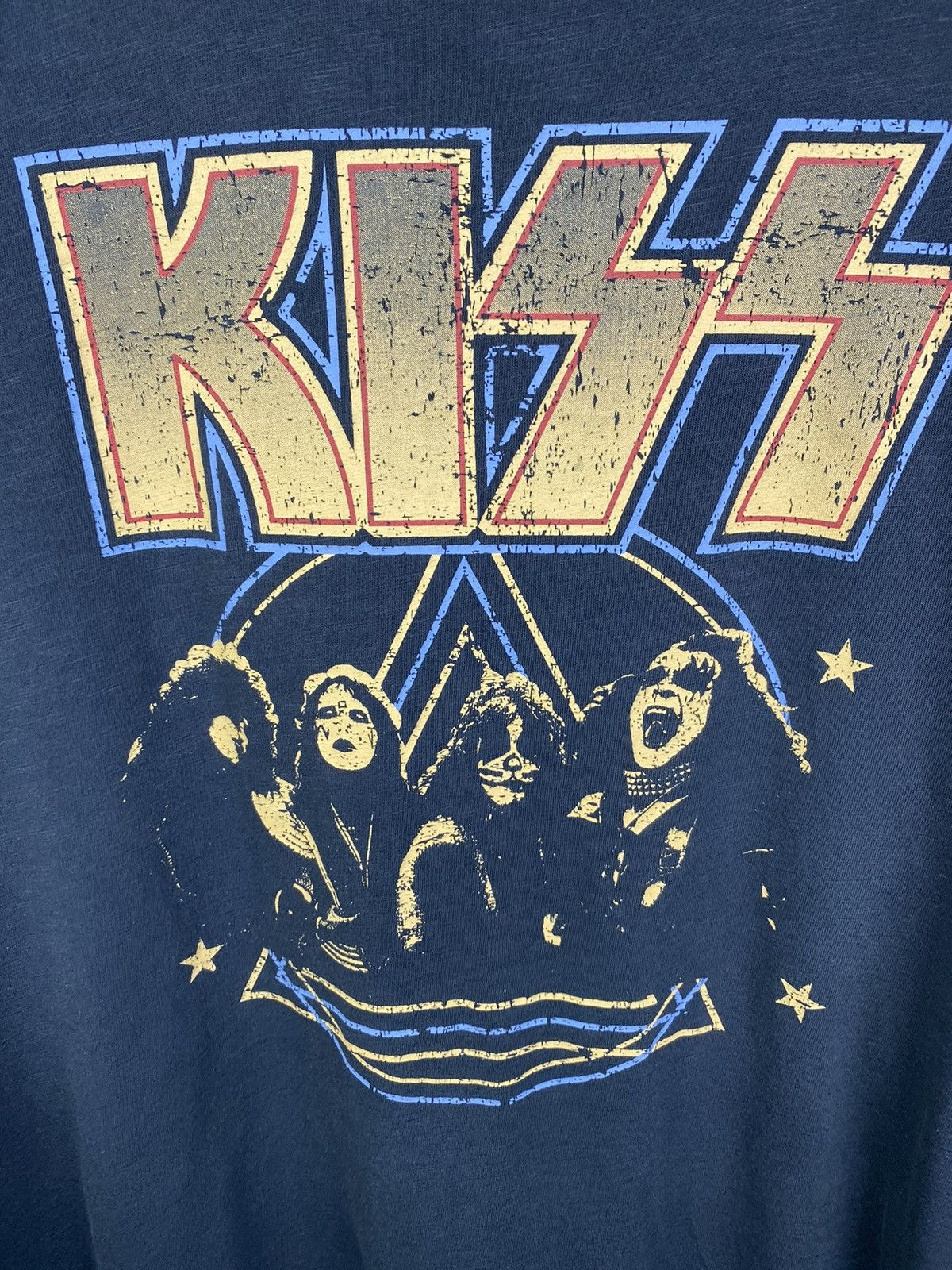 Band Tees × KISS Mens Vintage Kiss T Shirt rock band tee Size US XL / EU 56 / 4 - 6 Thumbnail