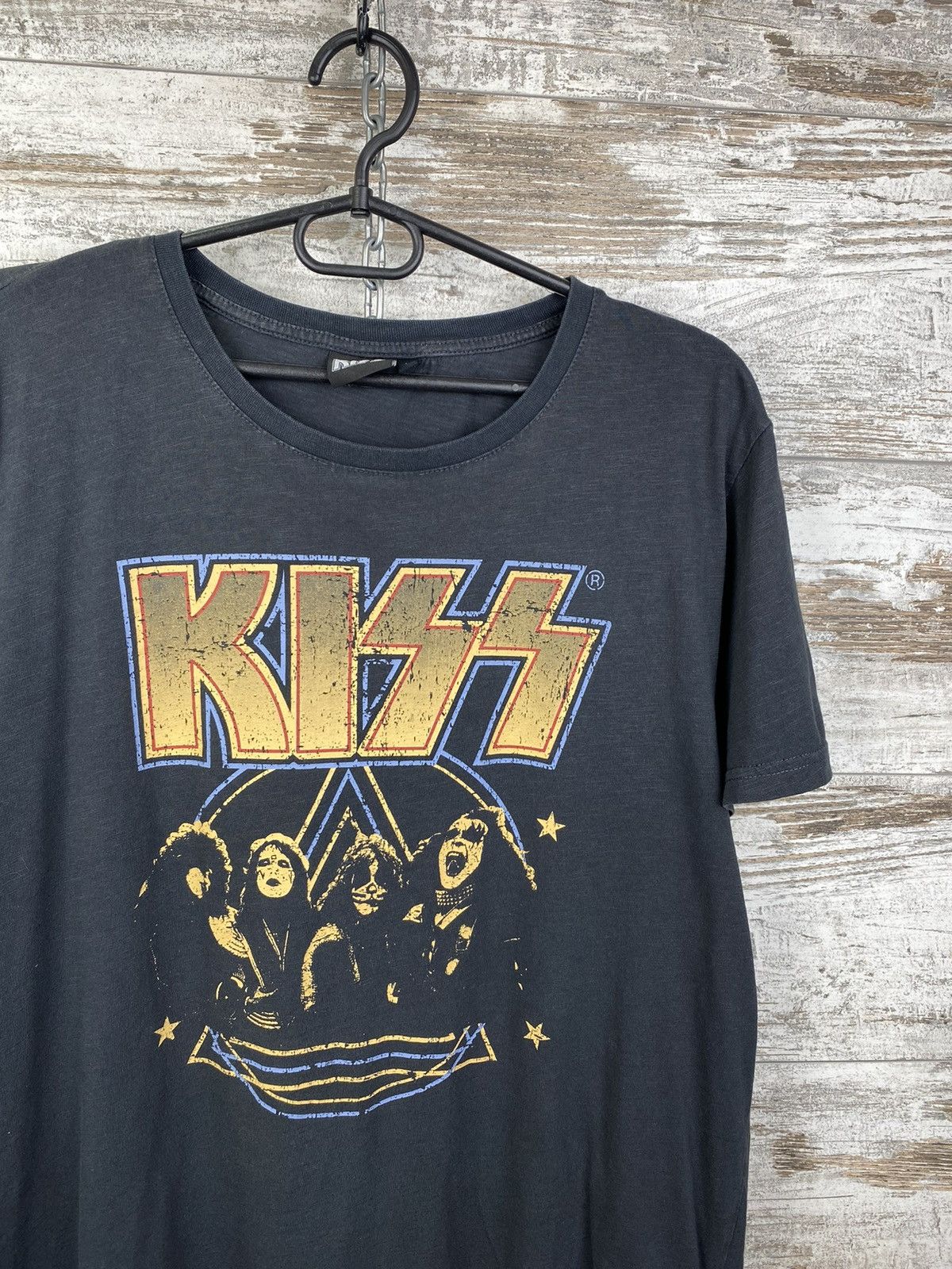 Band Tees × KISS Mens Vintage Kiss T Shirt rock band tee Size US XL / EU 56 / 4 - 2 Thumbnail