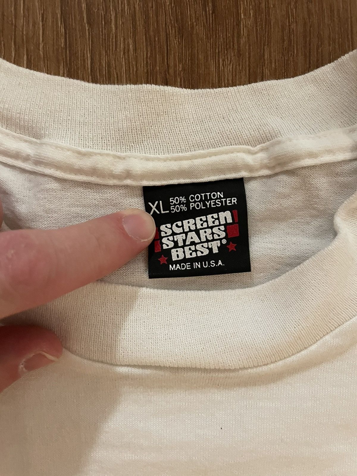 Other Vintage 90s Absolute Clinton Presidential Campaign Tshirt Size US XL / EU 56 / 4 - 4 Thumbnail
