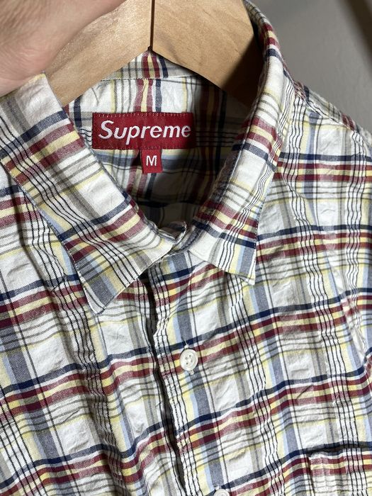 Supreme Made in USA - Vintage Multi-Plaid Supreme Button Up | Grailed