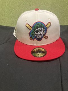 Exclusive Pittsburgh Pirates “Mac Miller” Fitted Size 7 1/2 Masked Pirate  New