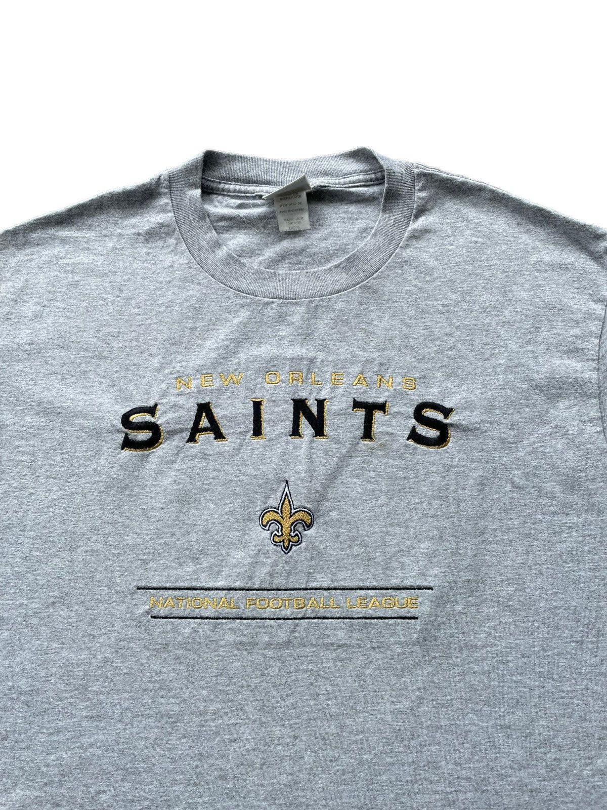 NFL × Vintage Vintage New Orleans Saint NFL Tshirt Size US L / EU 52-54 / 3 - 3 Thumbnail