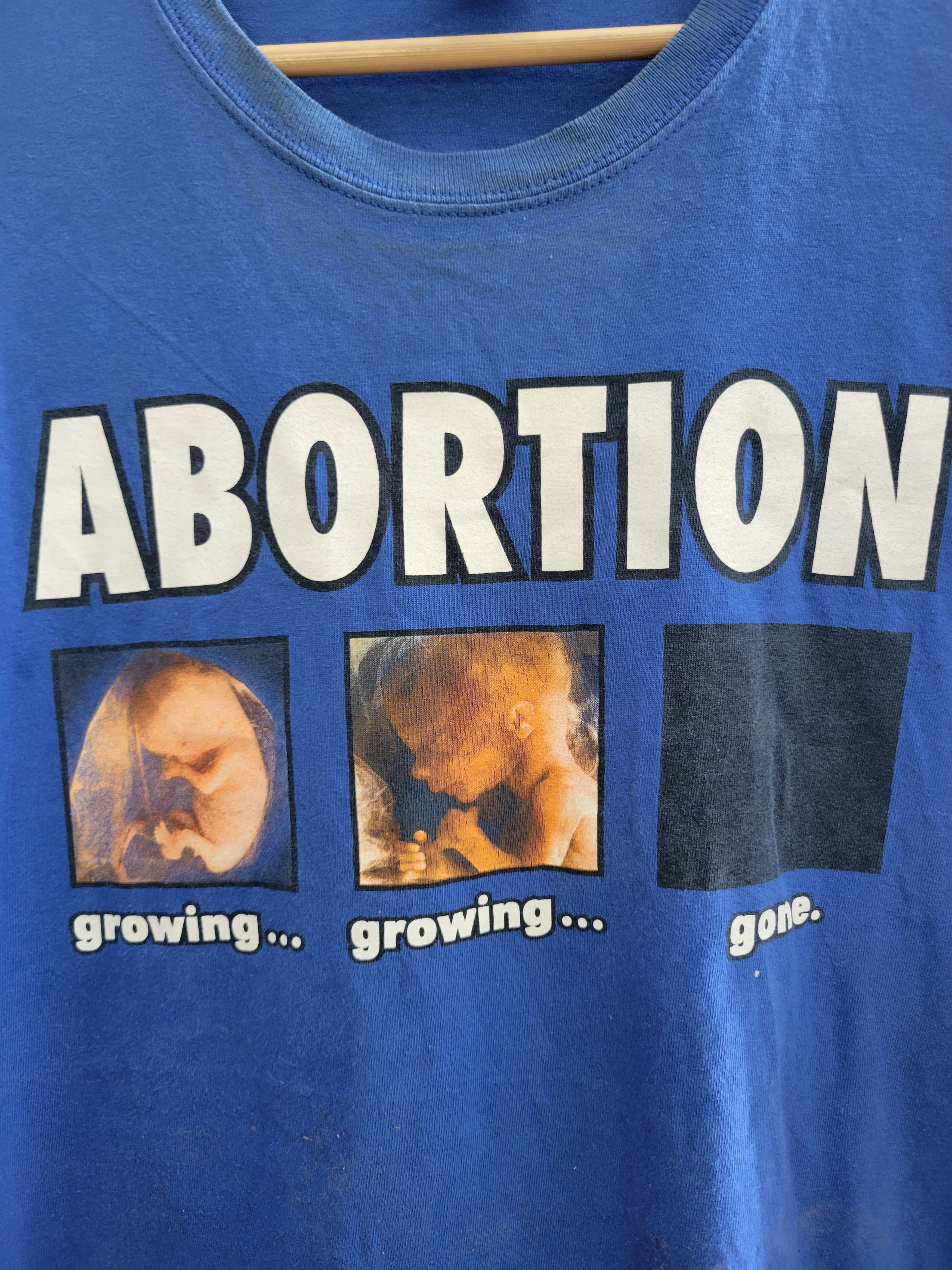 Vintage 2008 Pro Life Abortion T-shirt Size US XL / EU 56 / 4 - 2 Thumbnail