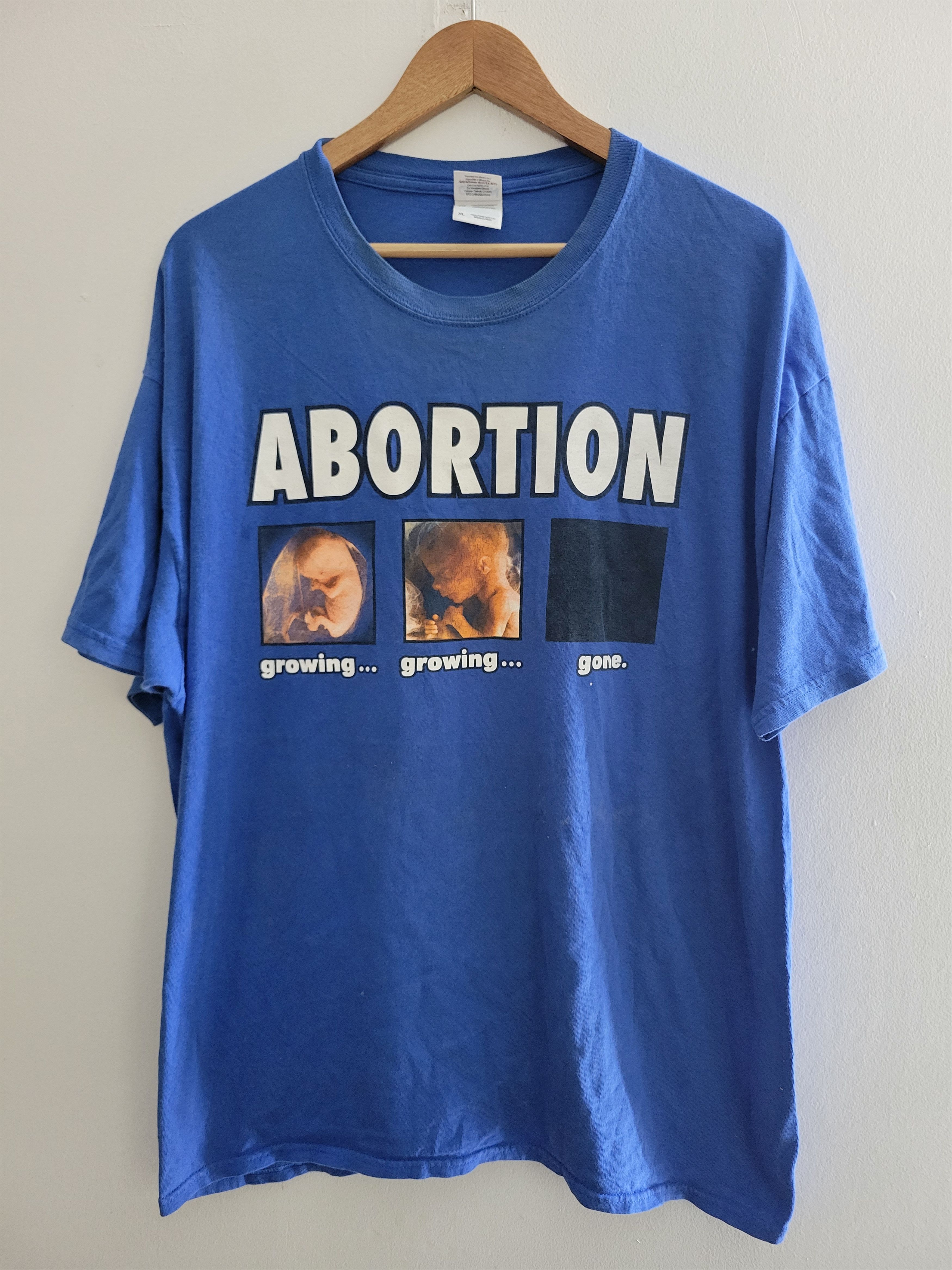 Vintage 2008 Pro Life Abortion T-shirt Size US XL / EU 56 / 4 - 1 Thumbnail