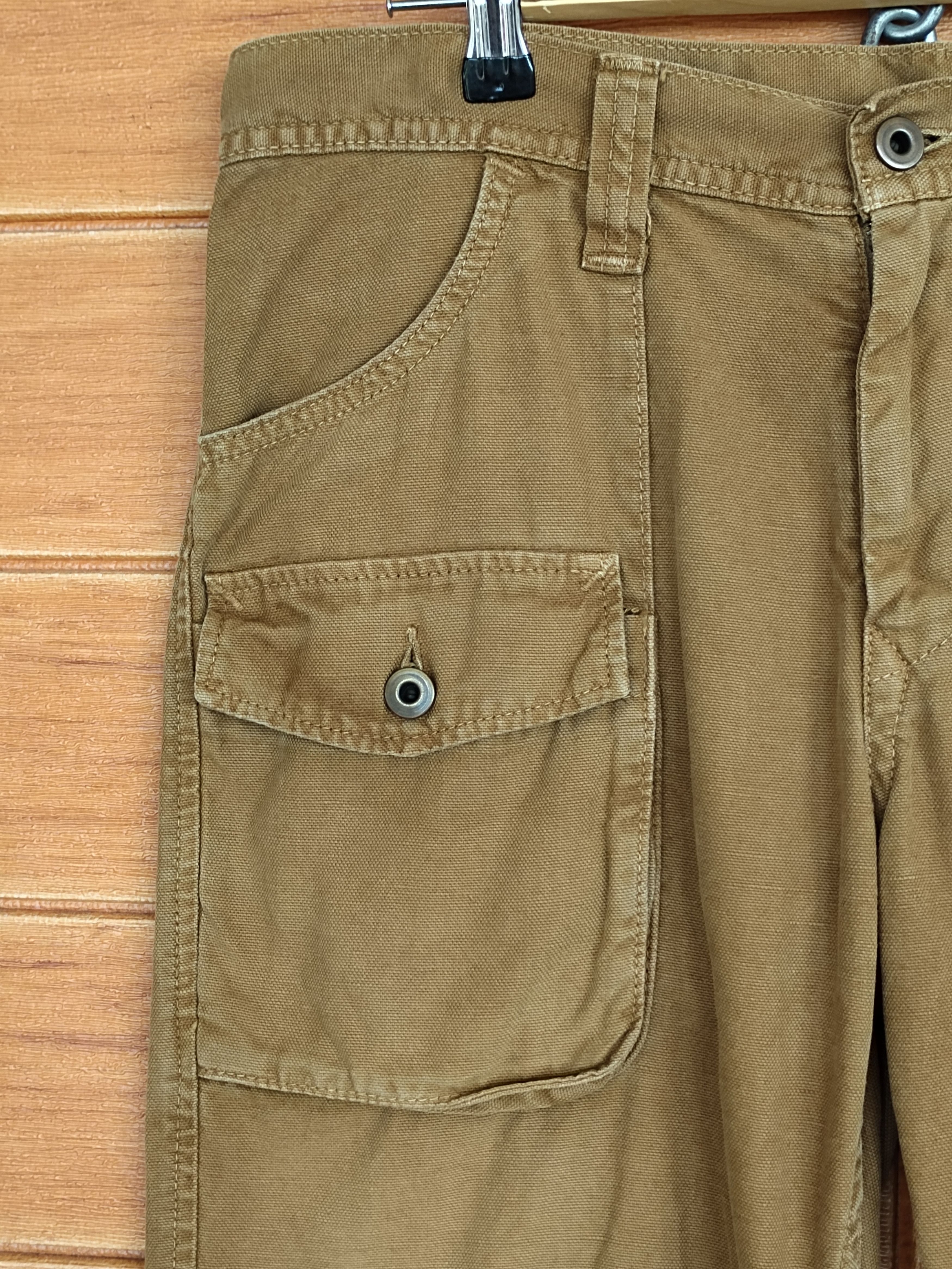 Hysteric Glamour × Undercover STUDIO ECRU Duck Cotton Worker Bush Pants Size US 34 / EU 50 - 4 Thumbnail