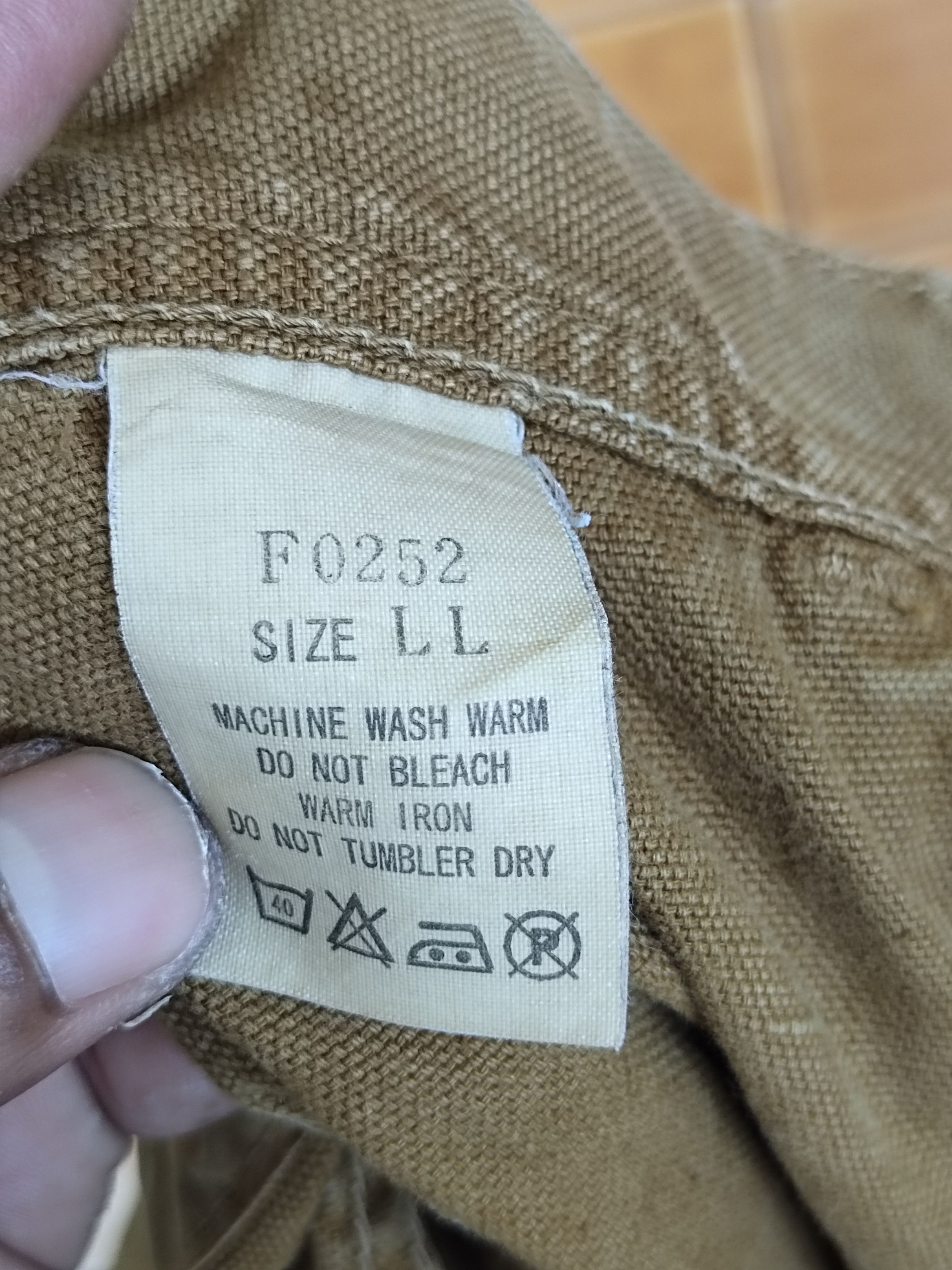 Hysteric Glamour × Undercover STUDIO ECRU Duck Cotton Worker Bush Pants Size US 34 / EU 50 - 16 Thumbnail