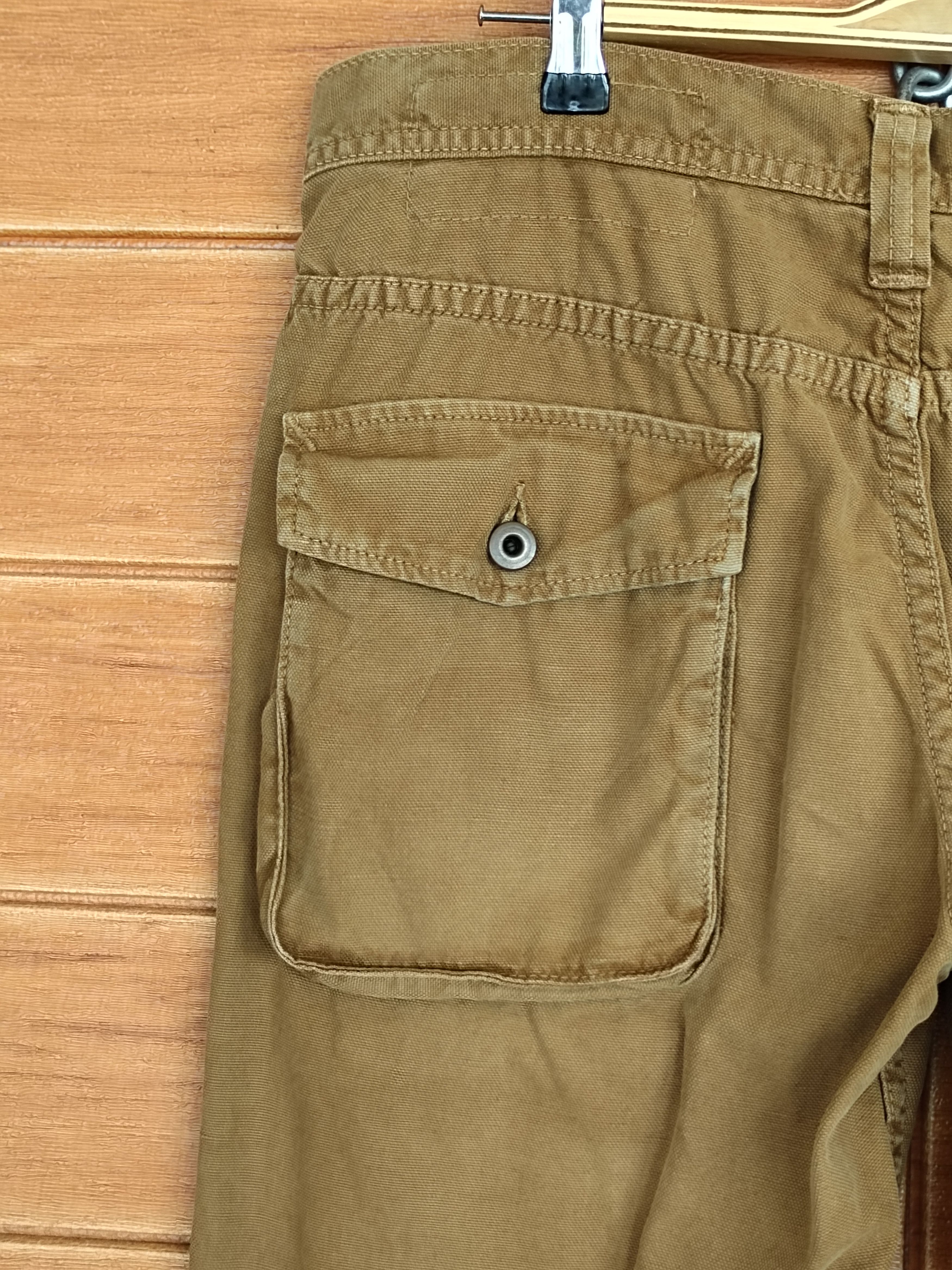 Hysteric Glamour × Undercover STUDIO ECRU Duck Cotton Worker Bush Pants Size US 34 / EU 50 - 12 Thumbnail