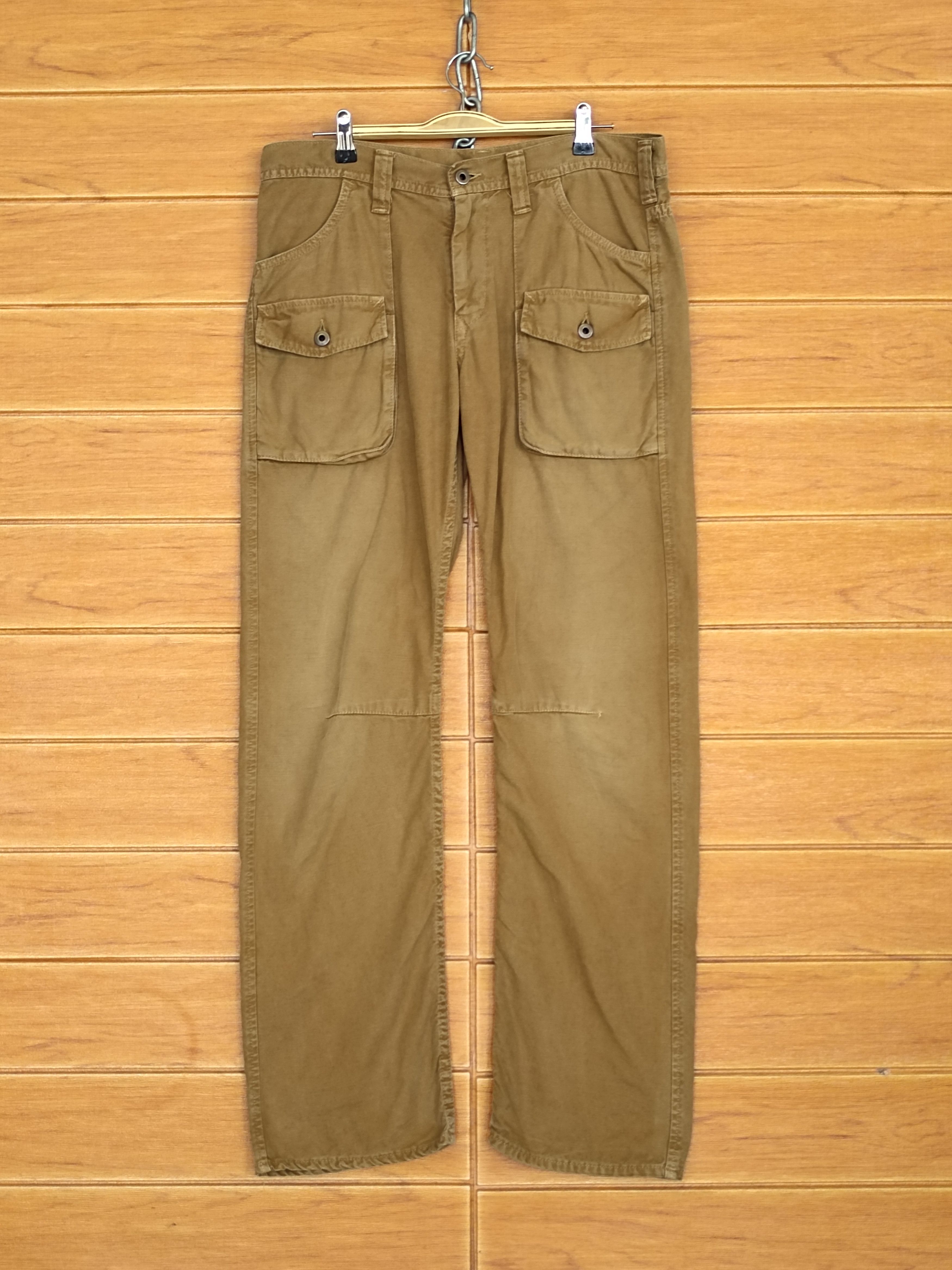 Hysteric Glamour × Undercover STUDIO ECRU Duck Cotton Worker Bush Pants Size US 34 / EU 50 - 1 Thumbnail