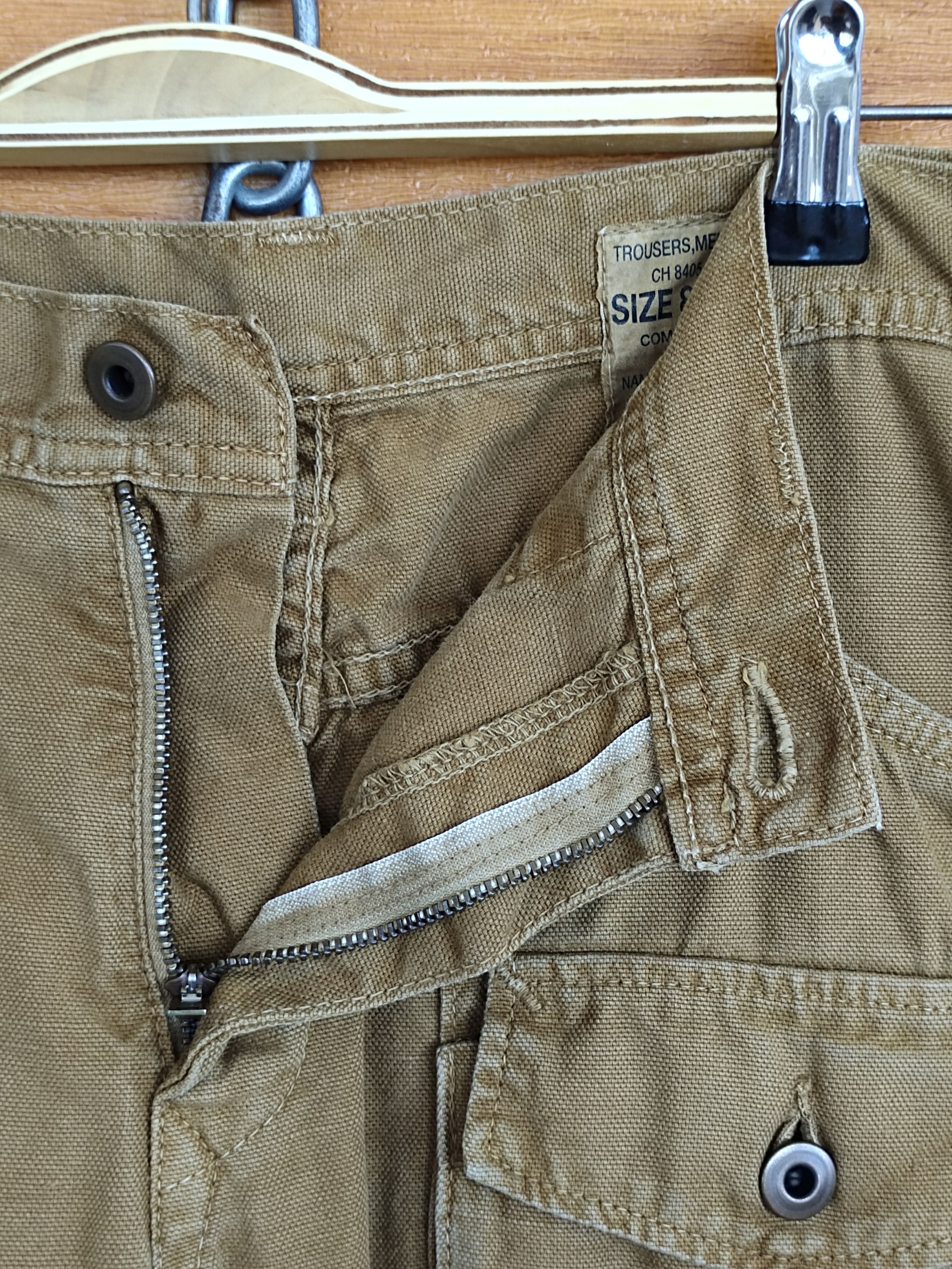 Hysteric Glamour × Undercover STUDIO ECRU Duck Cotton Worker Bush Pants Size US 34 / EU 50 - 14 Thumbnail