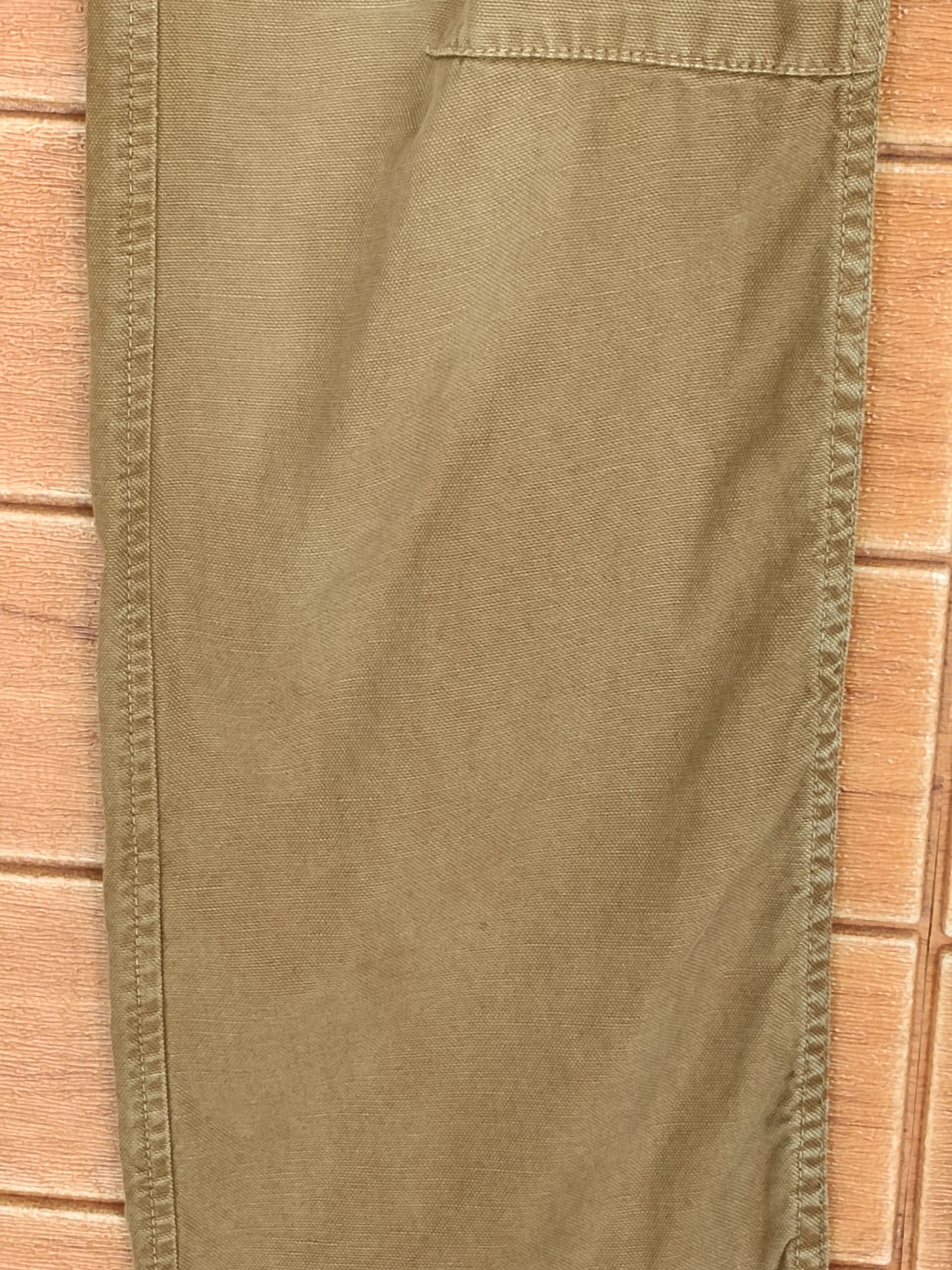 Hysteric Glamour × Undercover STUDIO ECRU Duck Cotton Worker Bush Pants Size US 34 / EU 50 - 6 Thumbnail
