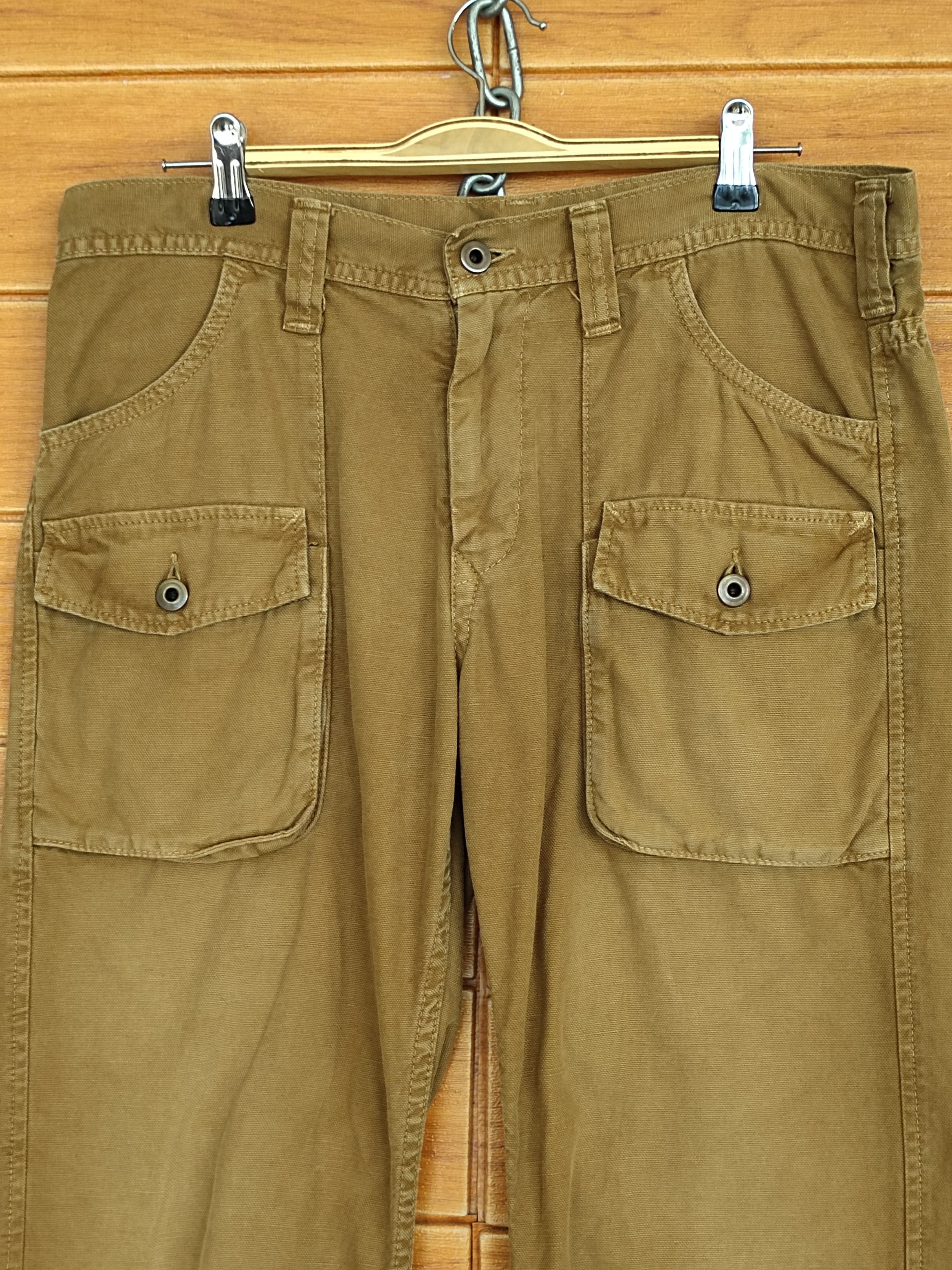 Hysteric Glamour × Undercover STUDIO ECRU Duck Cotton Worker Bush Pants Size US 34 / EU 50 - 2 Thumbnail