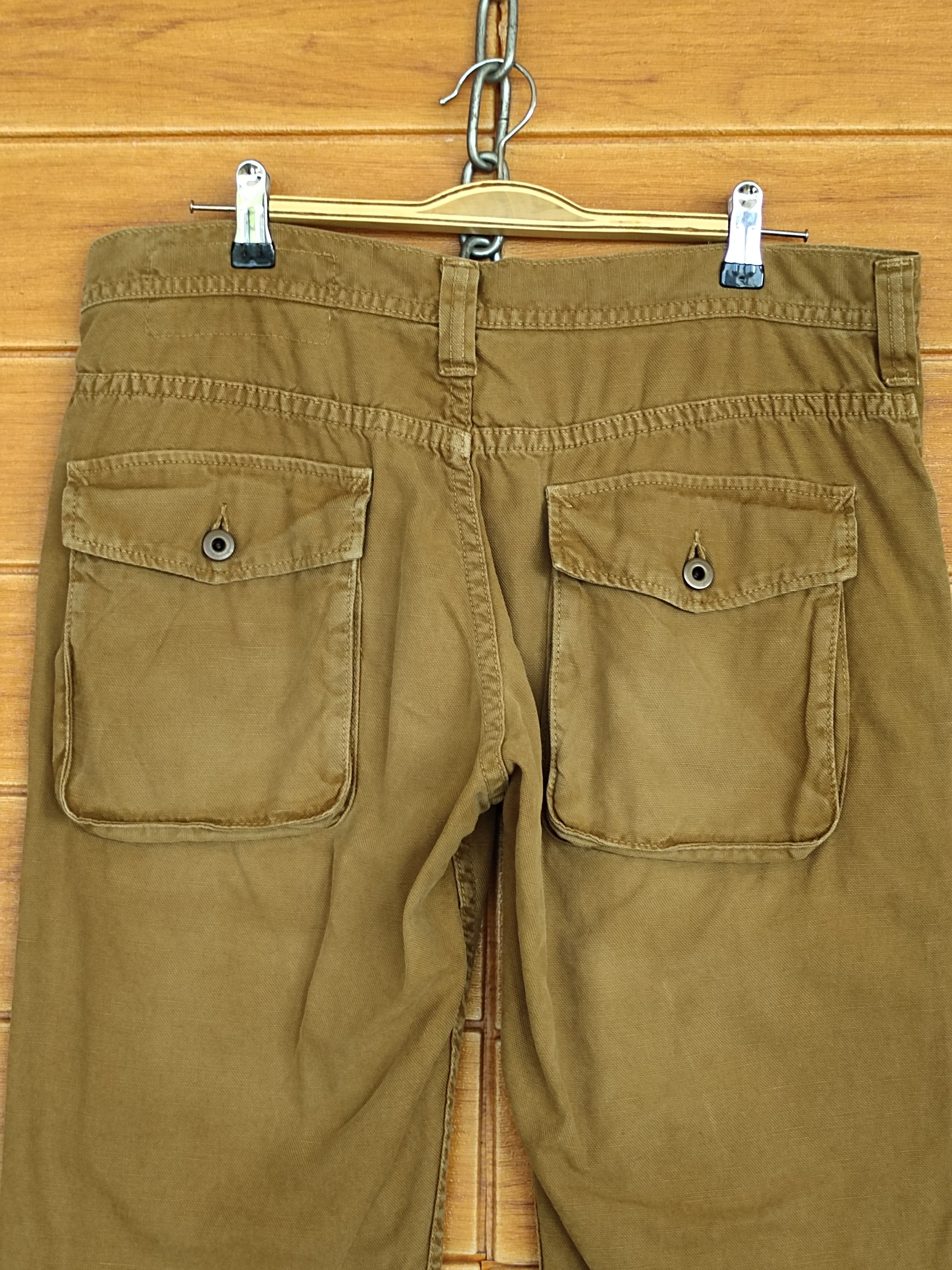 Hysteric Glamour × Undercover STUDIO ECRU Duck Cotton Worker Bush Pants Size US 34 / EU 50 - 10 Thumbnail