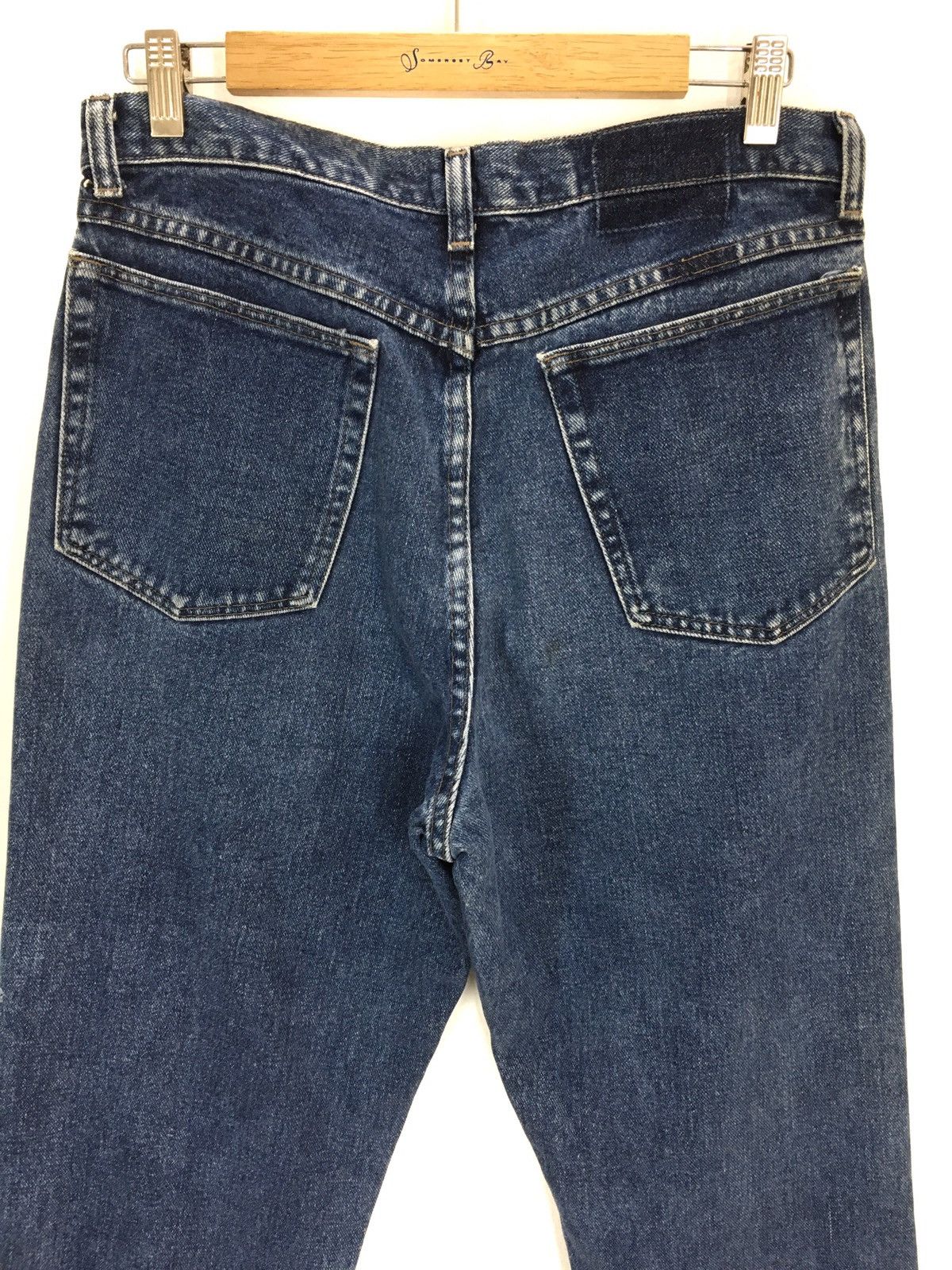 If Six Was Nine Vintage WRANGLER Reconstruct/Rebuild Destroy Denim Jeans Size US 31 - 13 Thumbnail
