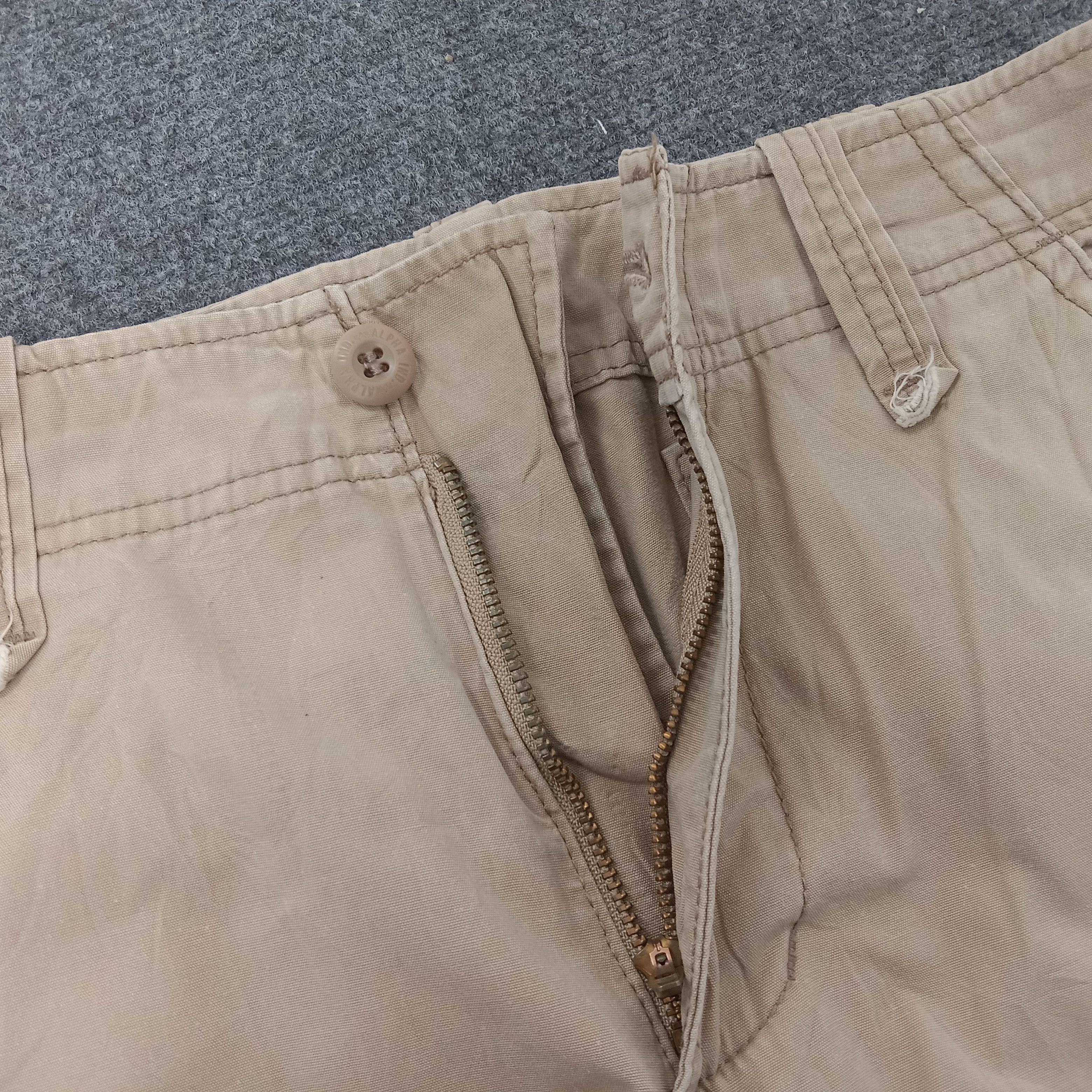 Alpha Industries × Vintage Alpha Industries Cargo Tactical Pocket Trousers Pants Size US 31 - 7 Thumbnail