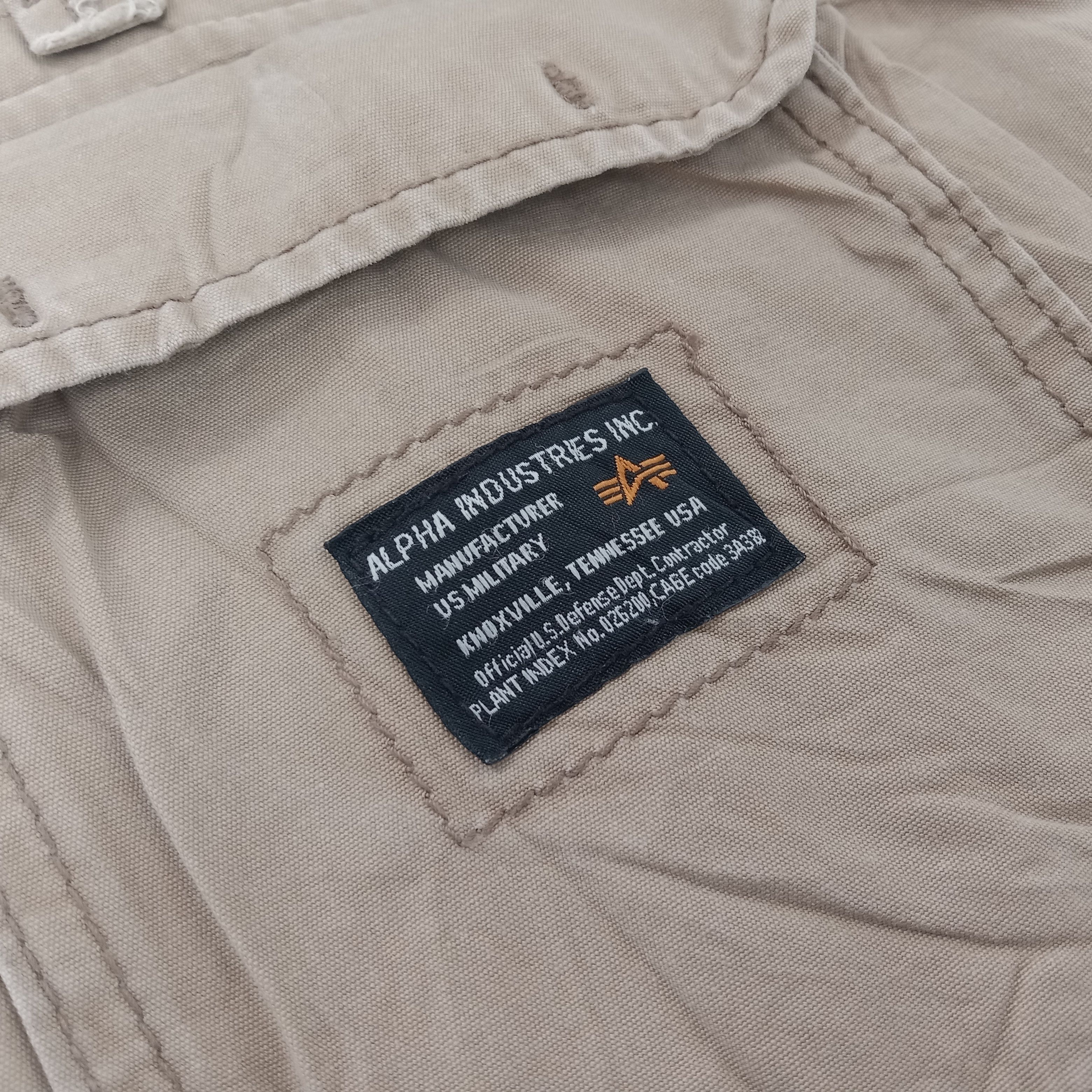 Alpha Industries × Vintage Alpha Industries Cargo Tactical Pocket Trousers Pants Size US 31 - 12 Thumbnail