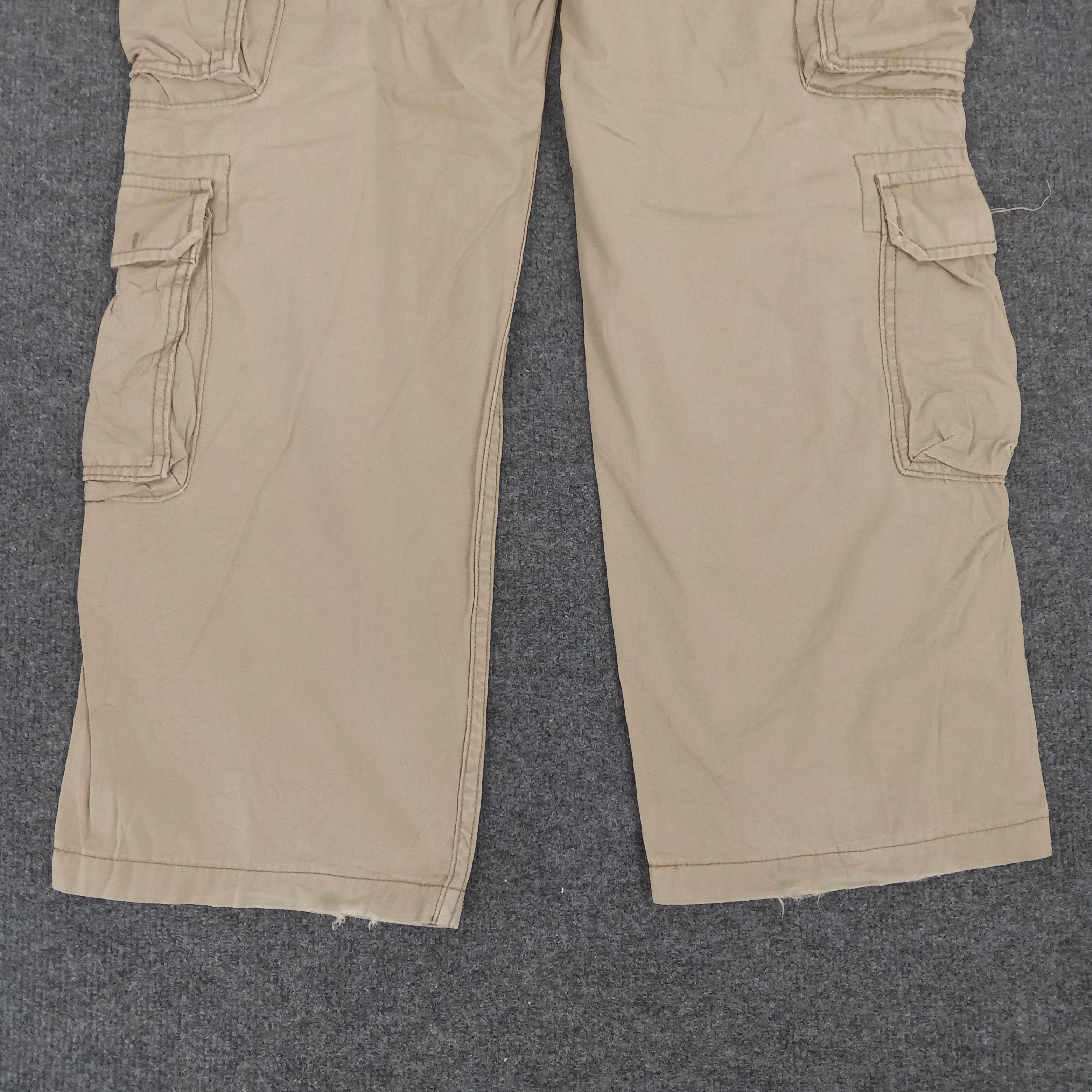 Alpha Industries × Vintage Alpha Industries Cargo Tactical Pocket Trousers Pants Size US 31 - 6 Thumbnail