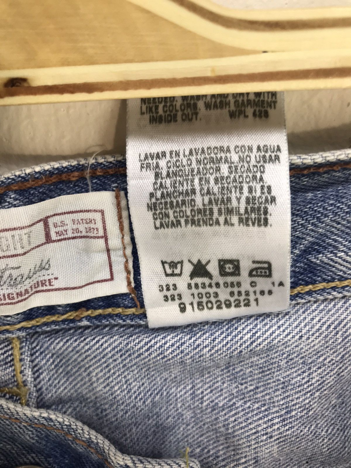 Levi's Vintage 2003 Levis Signature Loose Fit Denim Jeans Size US 34 / EU 50 - 9 Thumbnail