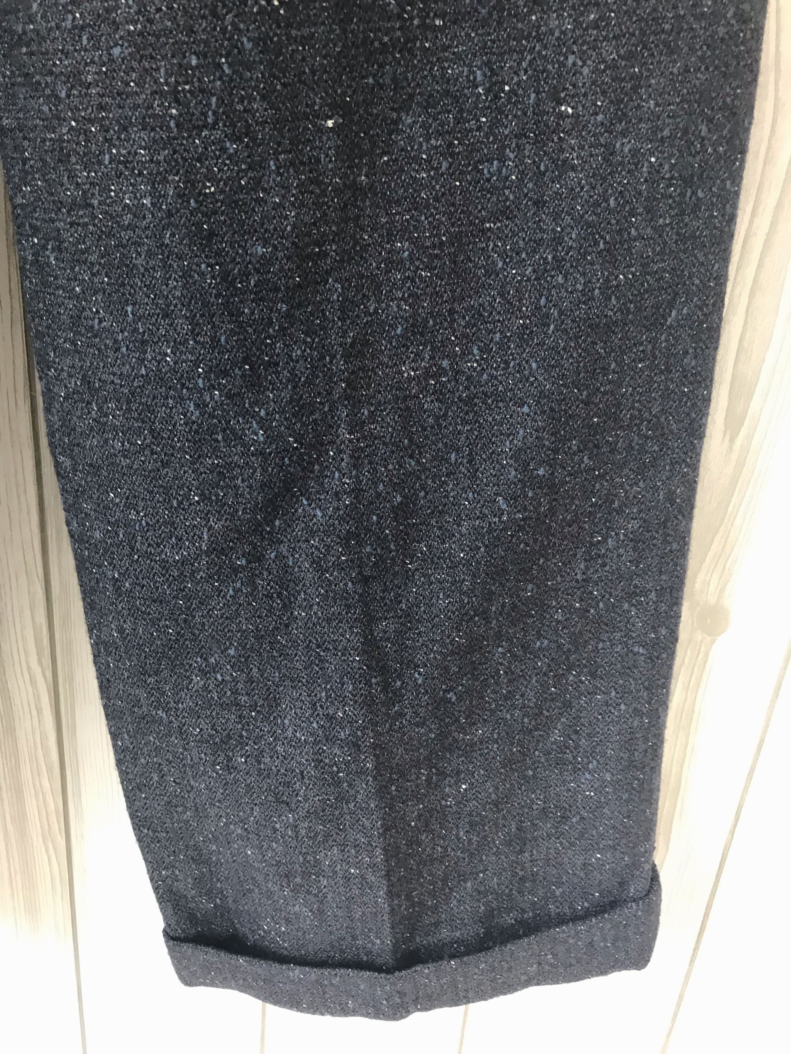 Lanvin Vintage LANVIN Paris Salt & Pepper Trousers Pant Size US 30 / EU 46 - 9 Thumbnail