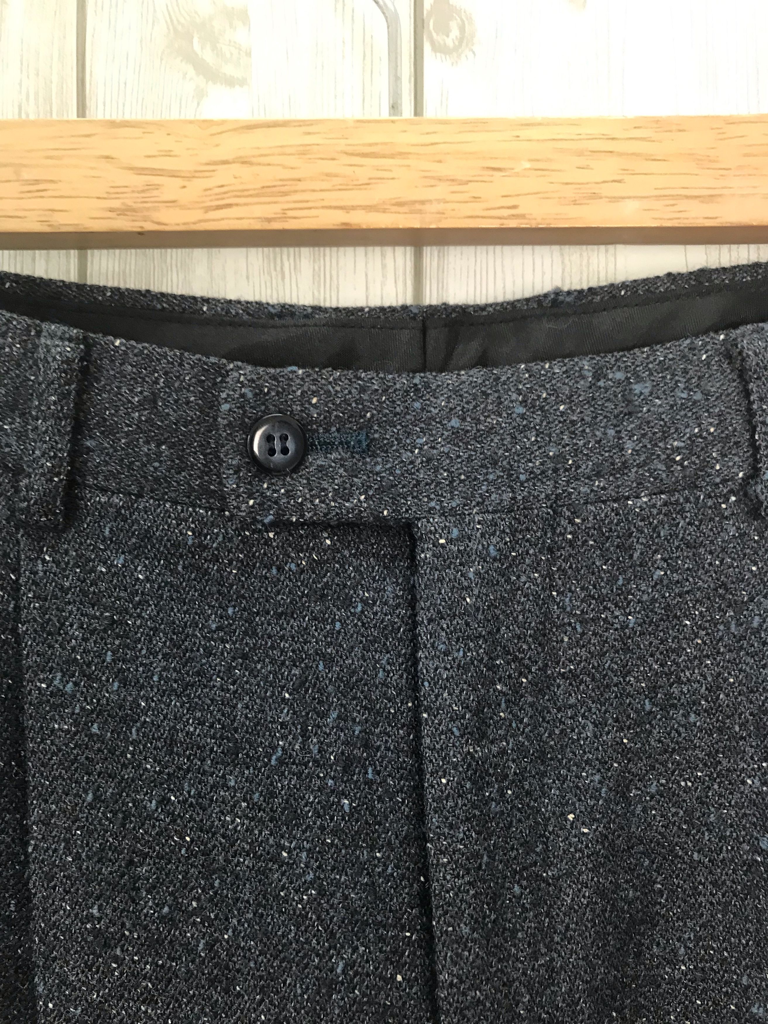 Lanvin Vintage LANVIN Paris Salt & Pepper Trousers Pant Size US 30 / EU 46 - 5 Thumbnail