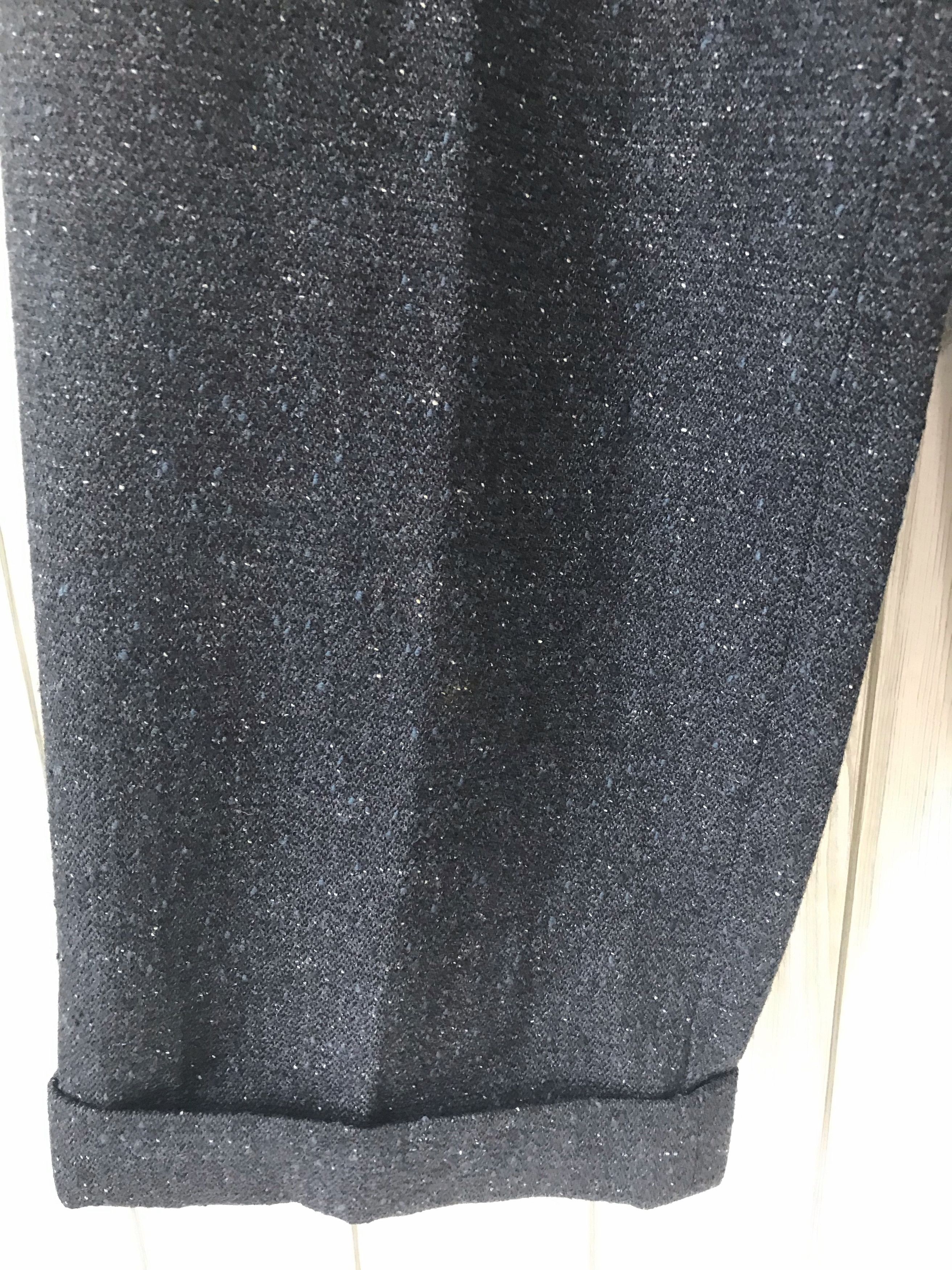Lanvin Vintage LANVIN Paris Salt & Pepper Trousers Pant Size US 30 / EU 46 - 3 Thumbnail