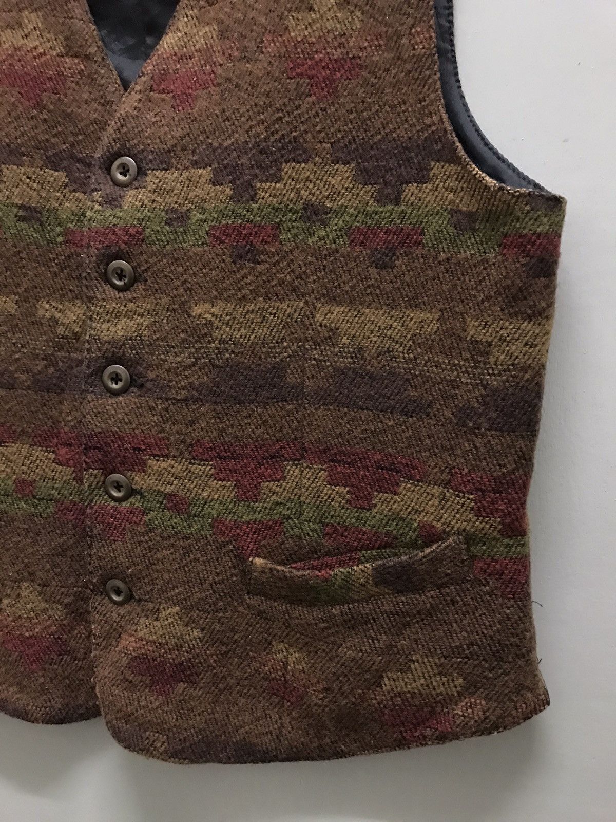 Japanese Brand Vintage Navajo Aztec Casual Vest Native Style Size US L / EU 52-54 / 3 - 5 Thumbnail