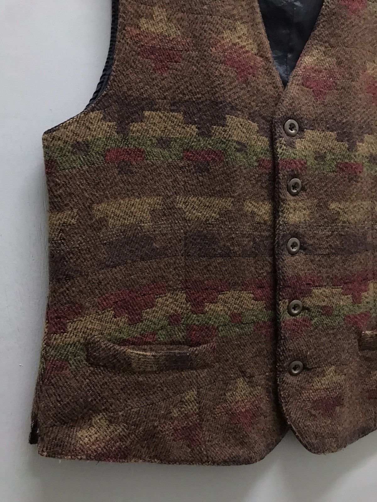 Japanese Brand Vintage Navajo Aztec Casual Vest Native Style Size US L / EU 52-54 / 3 - 4 Thumbnail