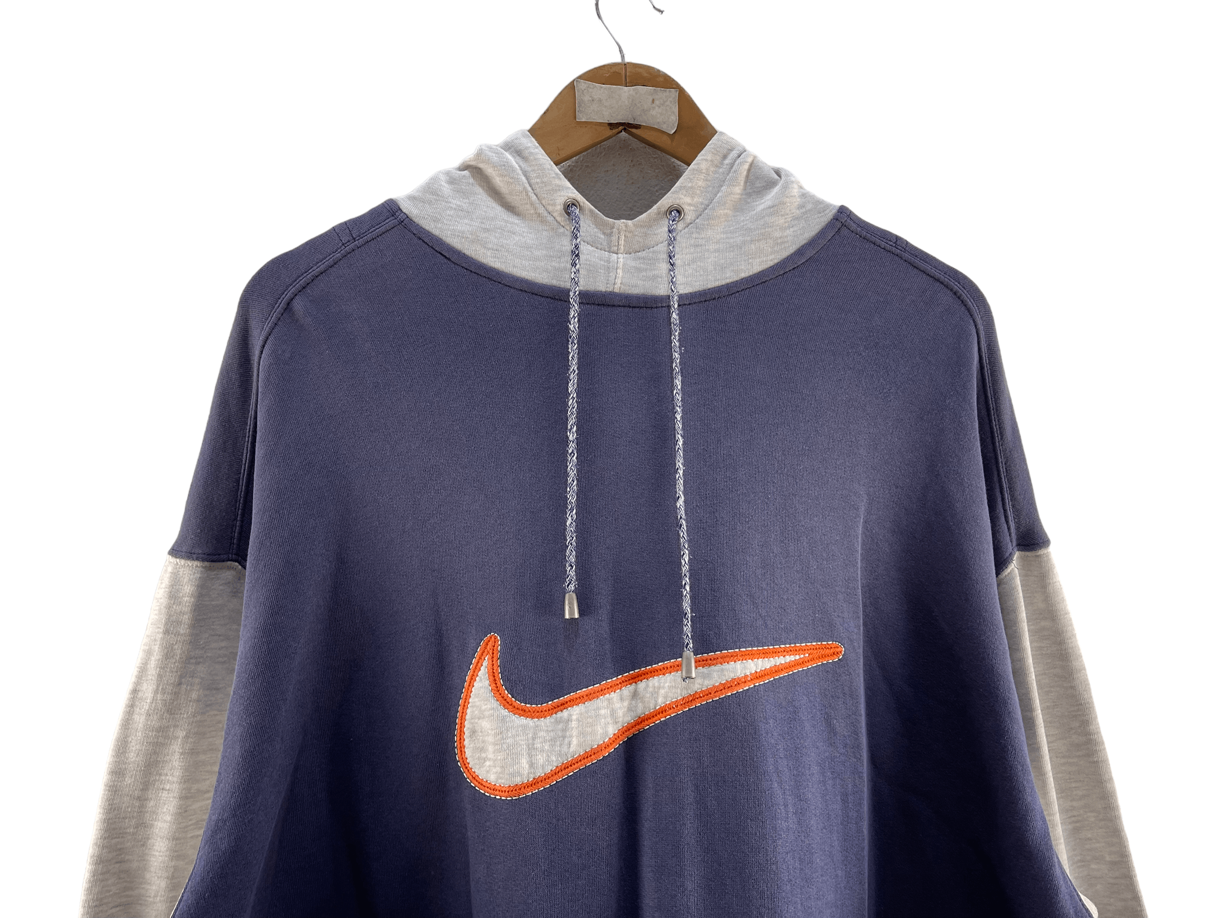 Nike Vintage Nike Swoosh Hoodies Sweatshirt Size US L / EU 52-54 / 3 - 5 Thumbnail