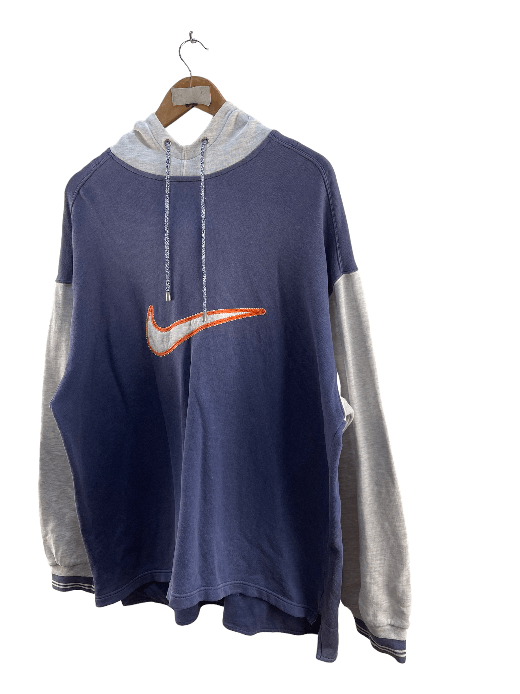 Nike Vintage Nike Swoosh Hoodies Sweatshirt Size US L / EU 52-54 / 3 - 4 Thumbnail