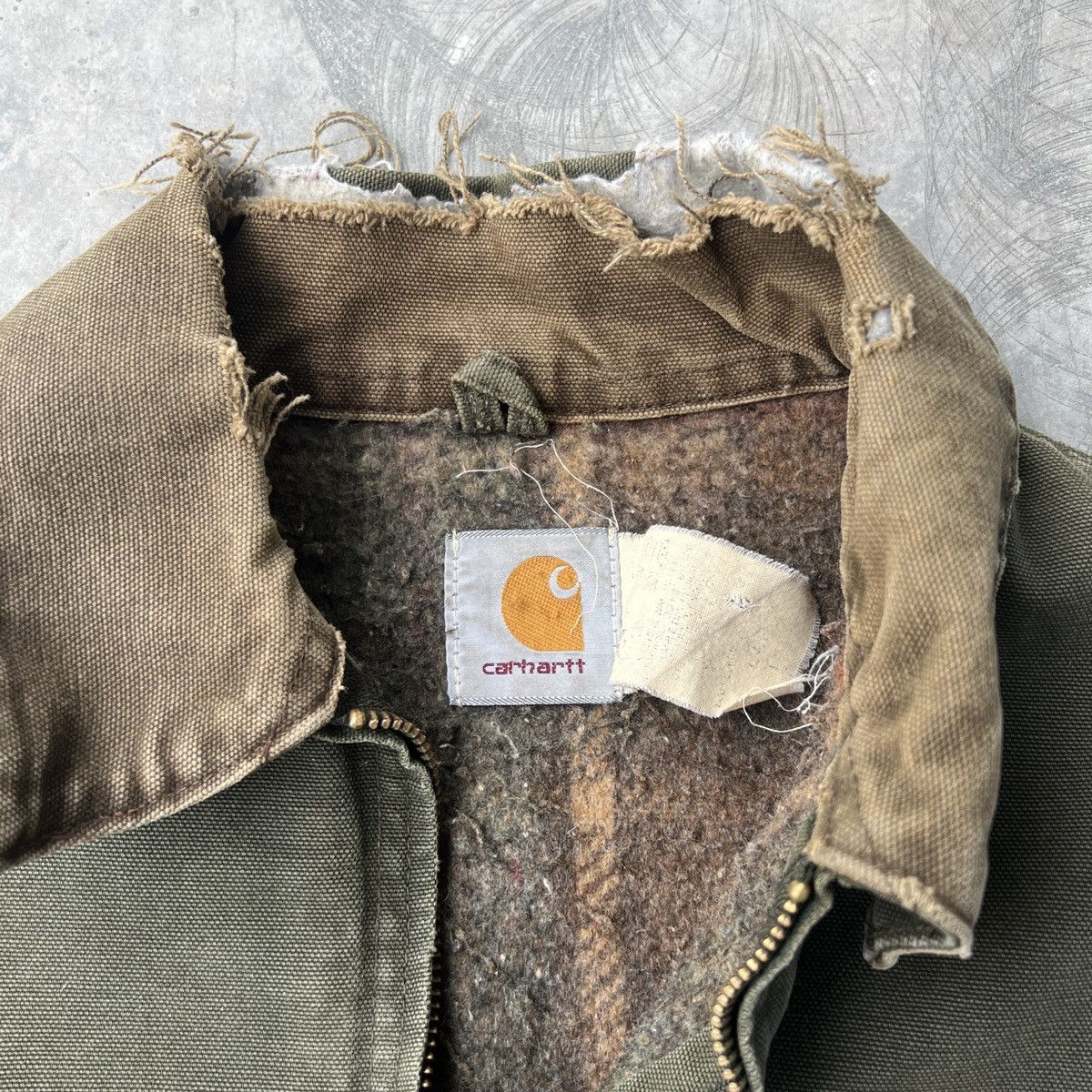 Carhartt × Vintage Moss Carhartt Detroit jacket Size US L / EU 52-54 / 3 - 3 Thumbnail