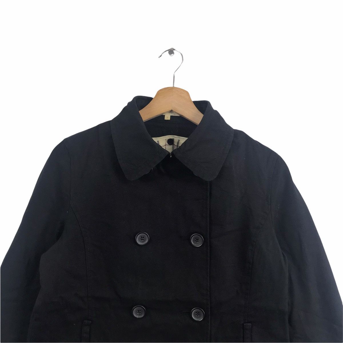 Japanese Brand MUSH MUSH Japanese Brand Black Coat Jacket Size US S / EU 44-46 / 1 - 3 Thumbnail