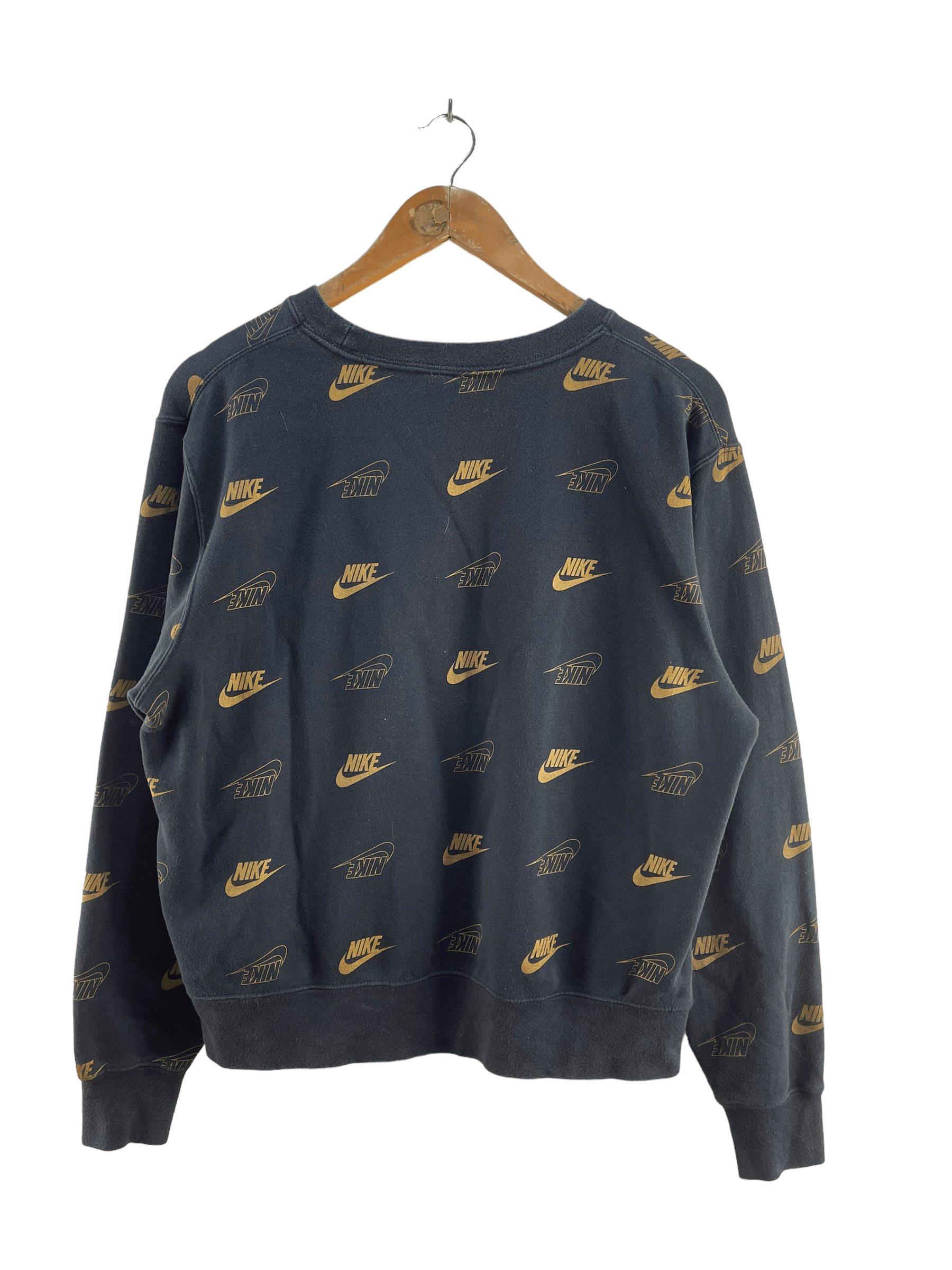 Nike Nike Swoosh Full Print Sweatshirt Size US M / EU 48-50 / 2 - 2 Thumbnail