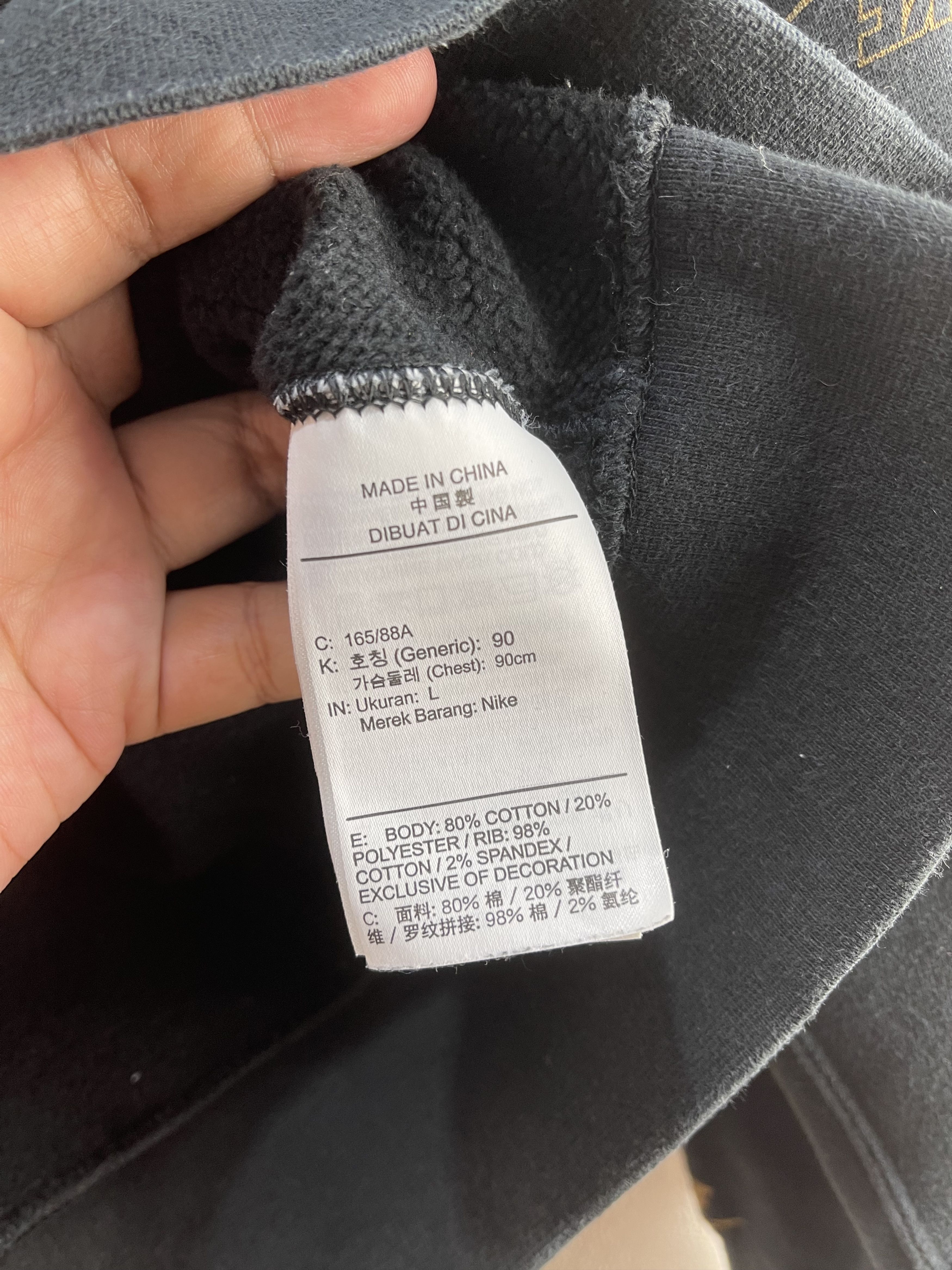 Nike Nike Swoosh Full Print Sweatshirt Size US M / EU 48-50 / 2 - 9 Thumbnail