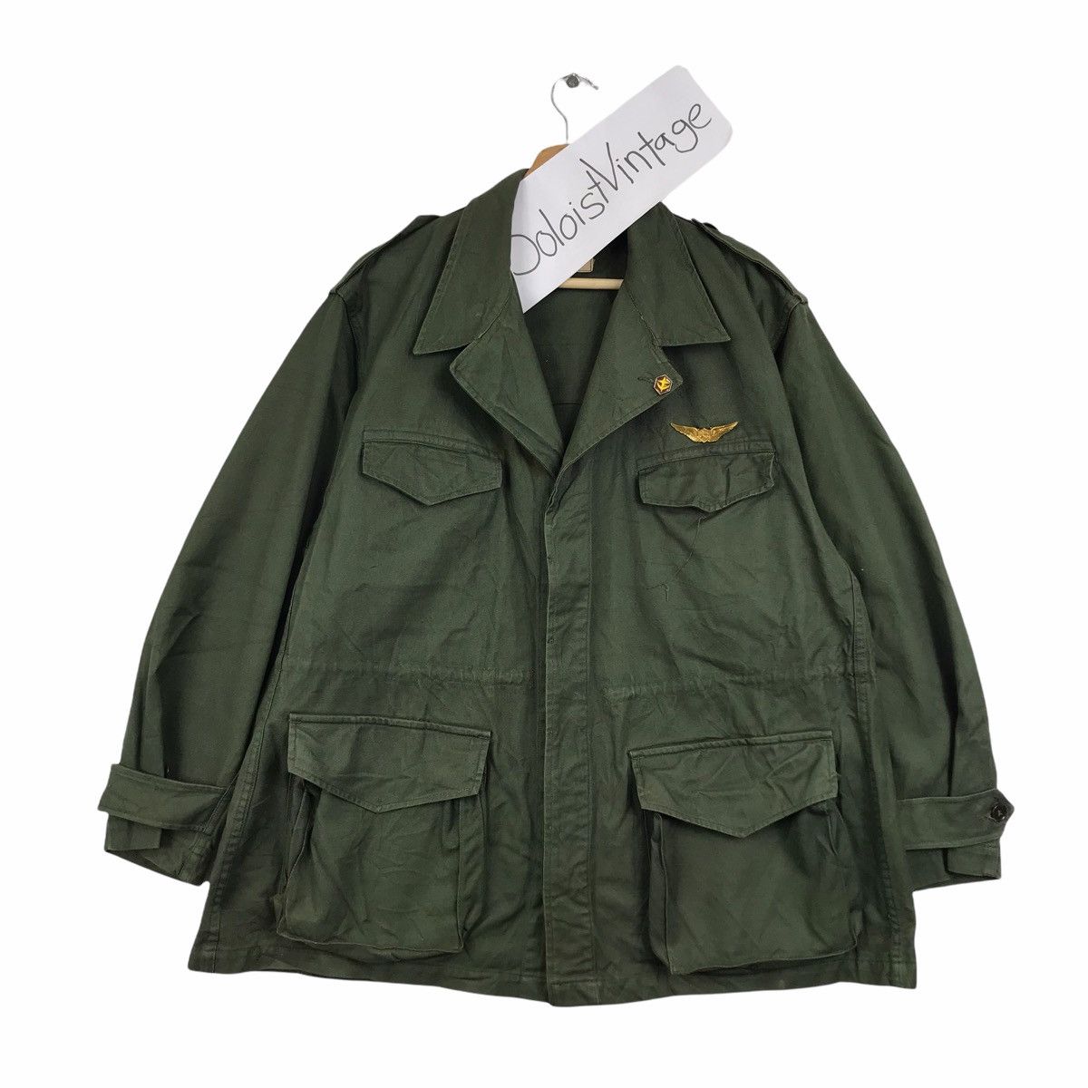Vintage Vintage COCECO GRAMAT US Army Vietnam World War WW2 Size US M / EU 48-50 / 2 - 1 Thumbnail