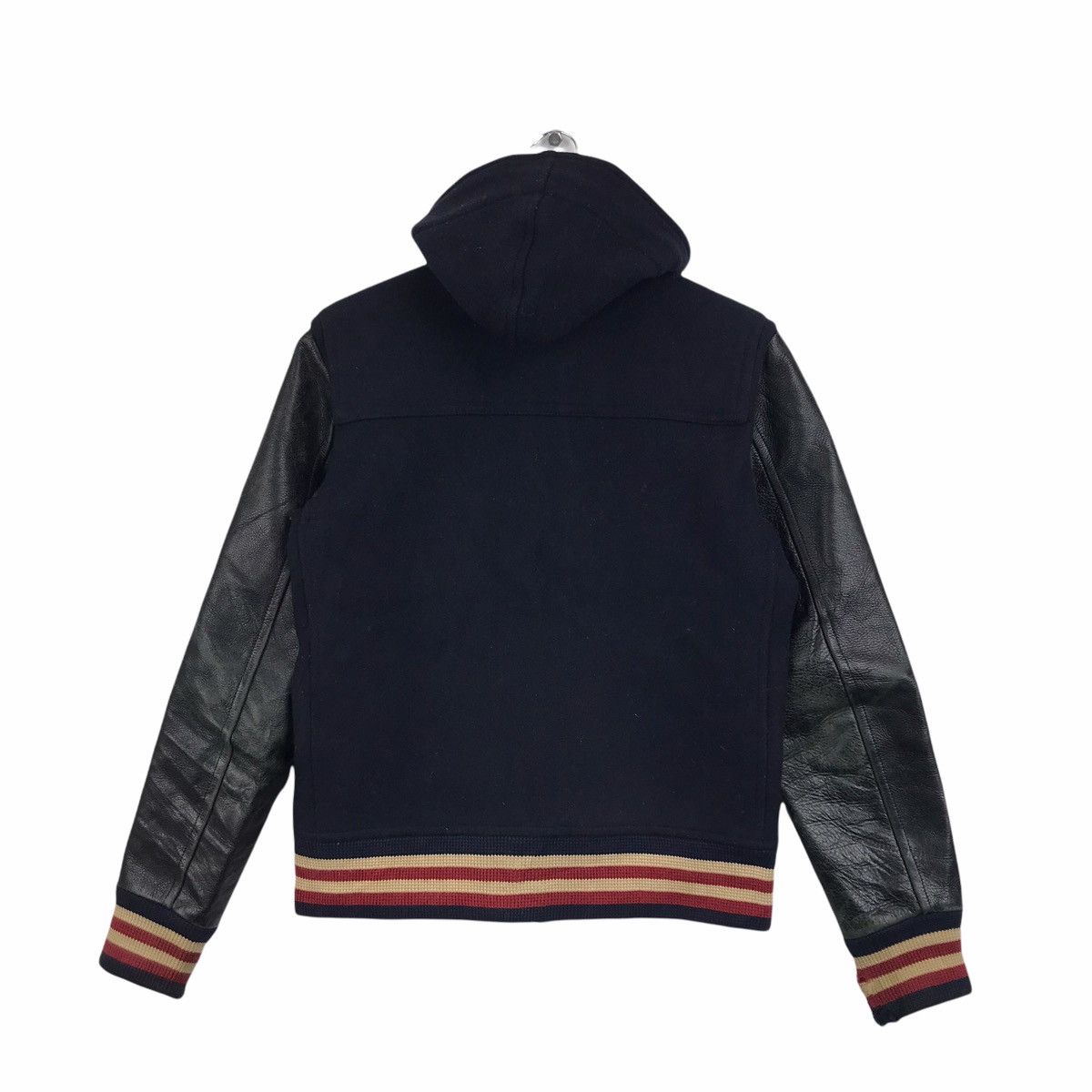 Japanese Brand JOURNAL STANDARD Japanese Brand Leather Varsity Wool Jacket Size US S / EU 44-46 / 1 - 2 Thumbnail