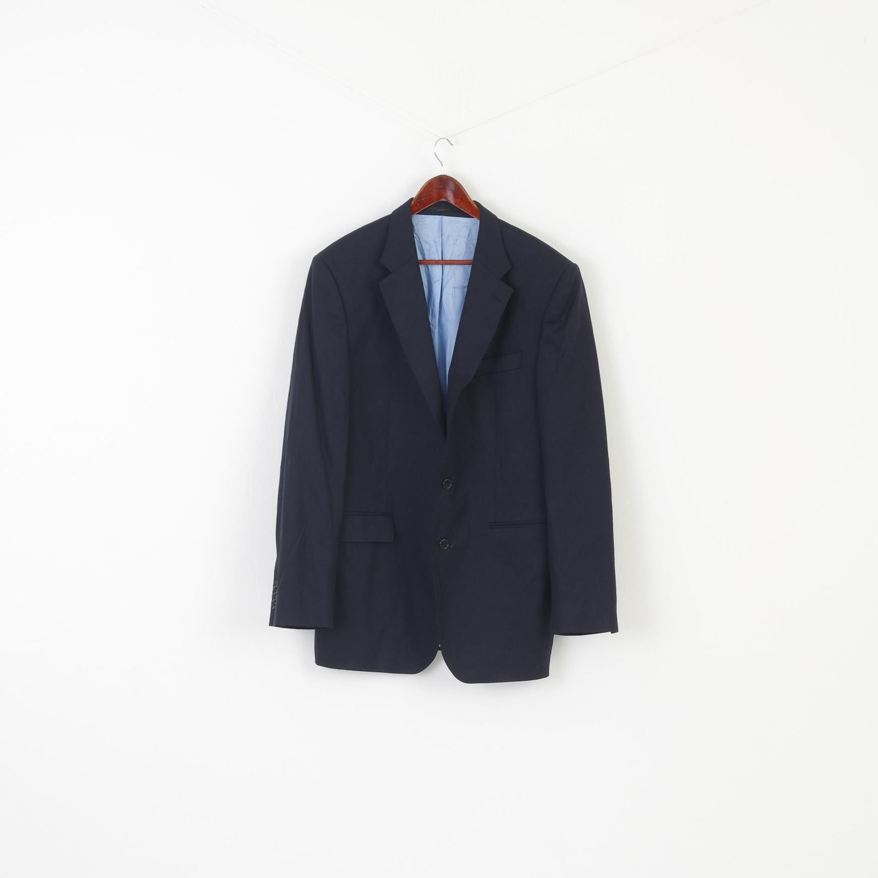 Vintage Dolzer Men 106 42 Blazer Navy Wool Vintage Germany 2775 Size 42R - 1 Thumbnail