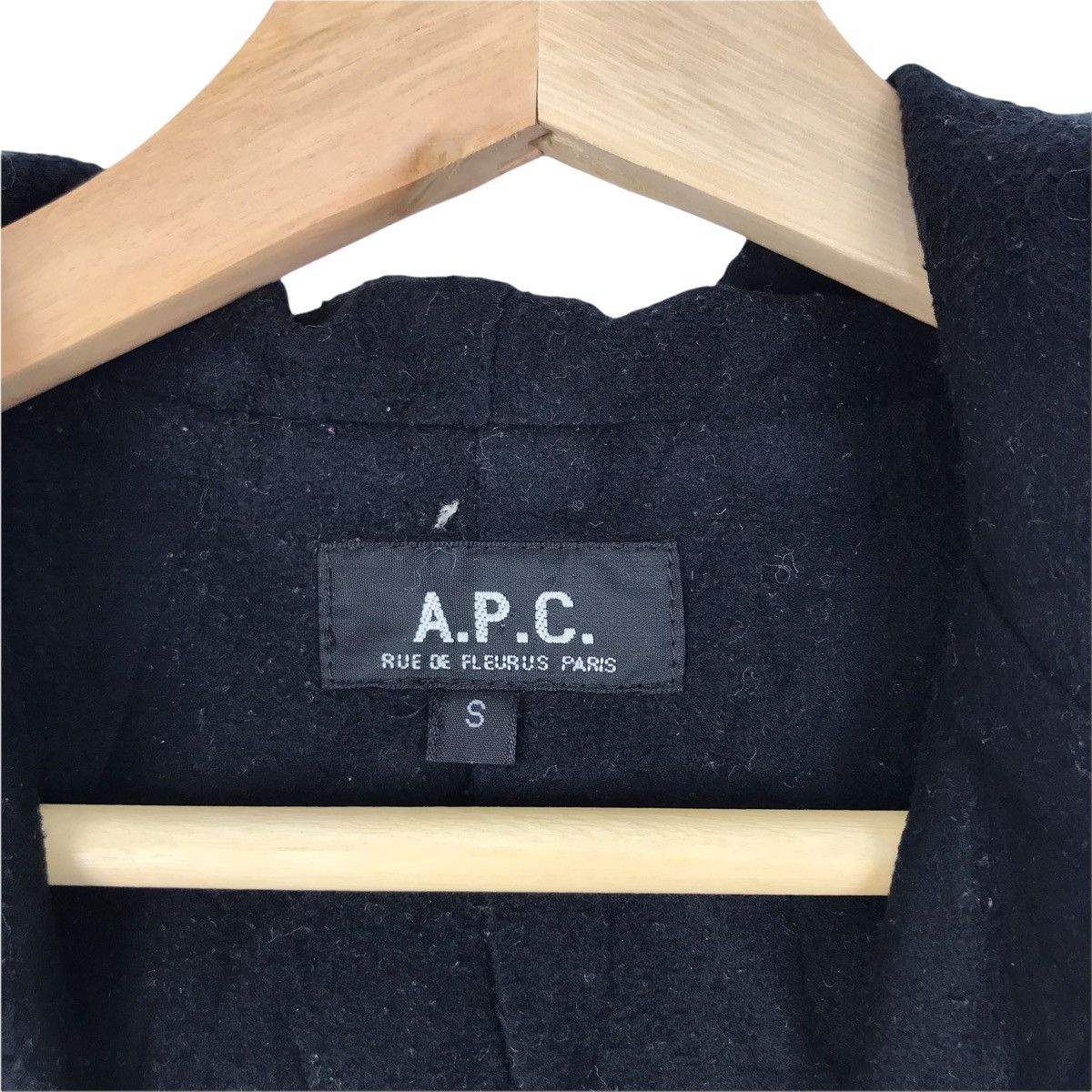 A.P.C. APC JAPAN BRAND Indigo Jeans Sleeveless Hoodie Jacket Size US S / EU 44-46 / 1 - 4 Thumbnail