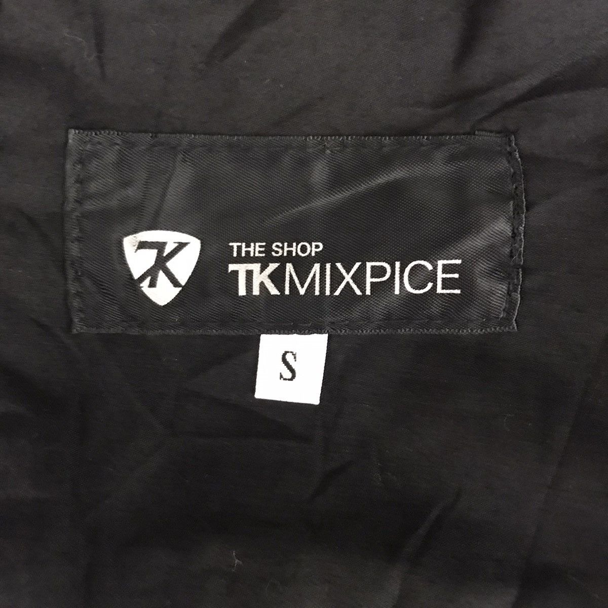 Japanese Brand TK MIXPICE Japanese Brand Black Zipper Double Pockets Jacket Size US S / EU 44-46 / 1 - 3 Thumbnail