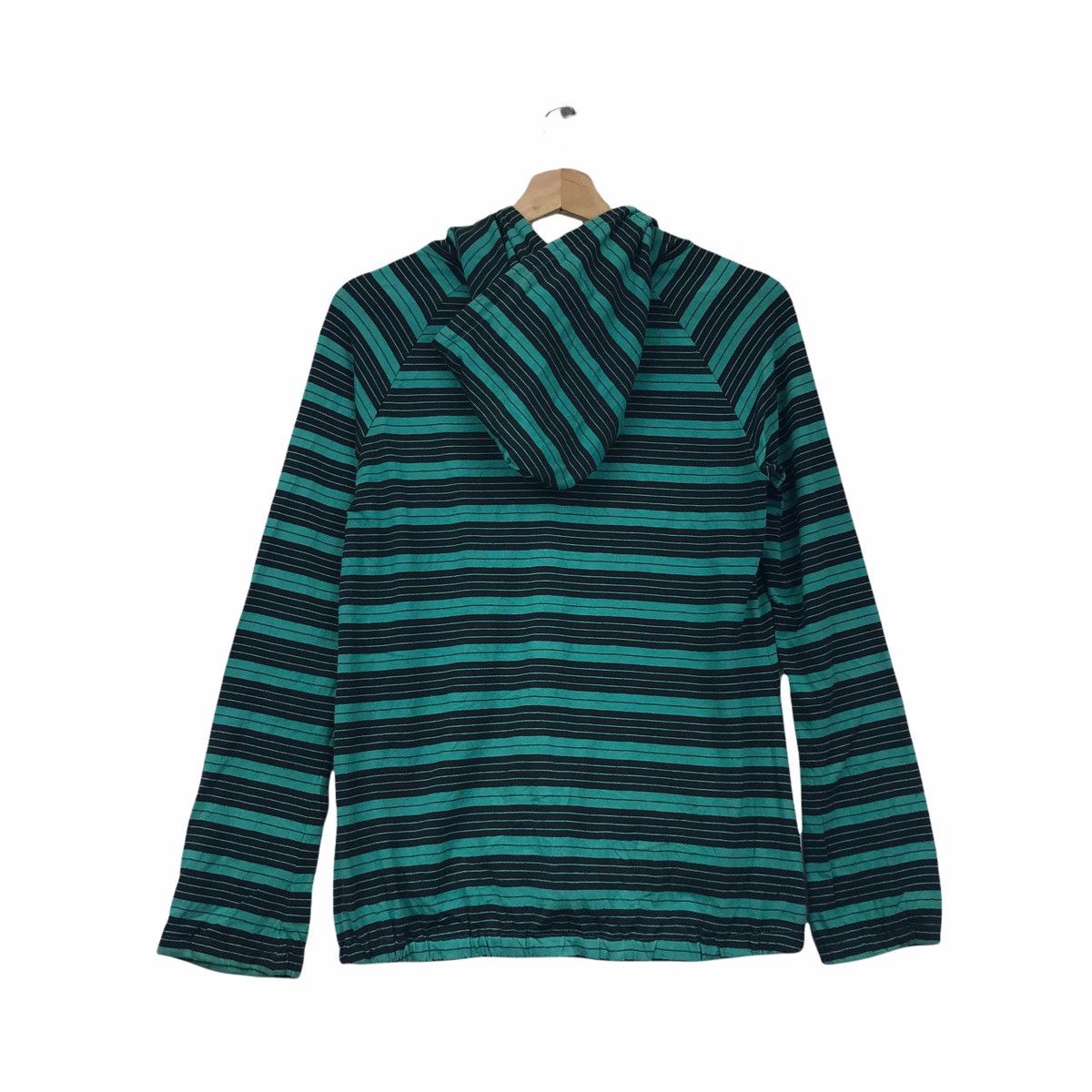 Japanese Brand RODEO CROWNS Japanese Brand Stripes Hoodie Sweatshirt Size US S / EU 44-46 / 1 - 6 Thumbnail