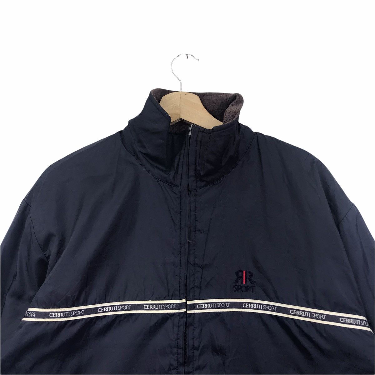 Vintage CERRUTI SPORT REVERSIBLE France Fleece Zipper Sweater Size US M / EU 48-50 / 2 - 6 Thumbnail