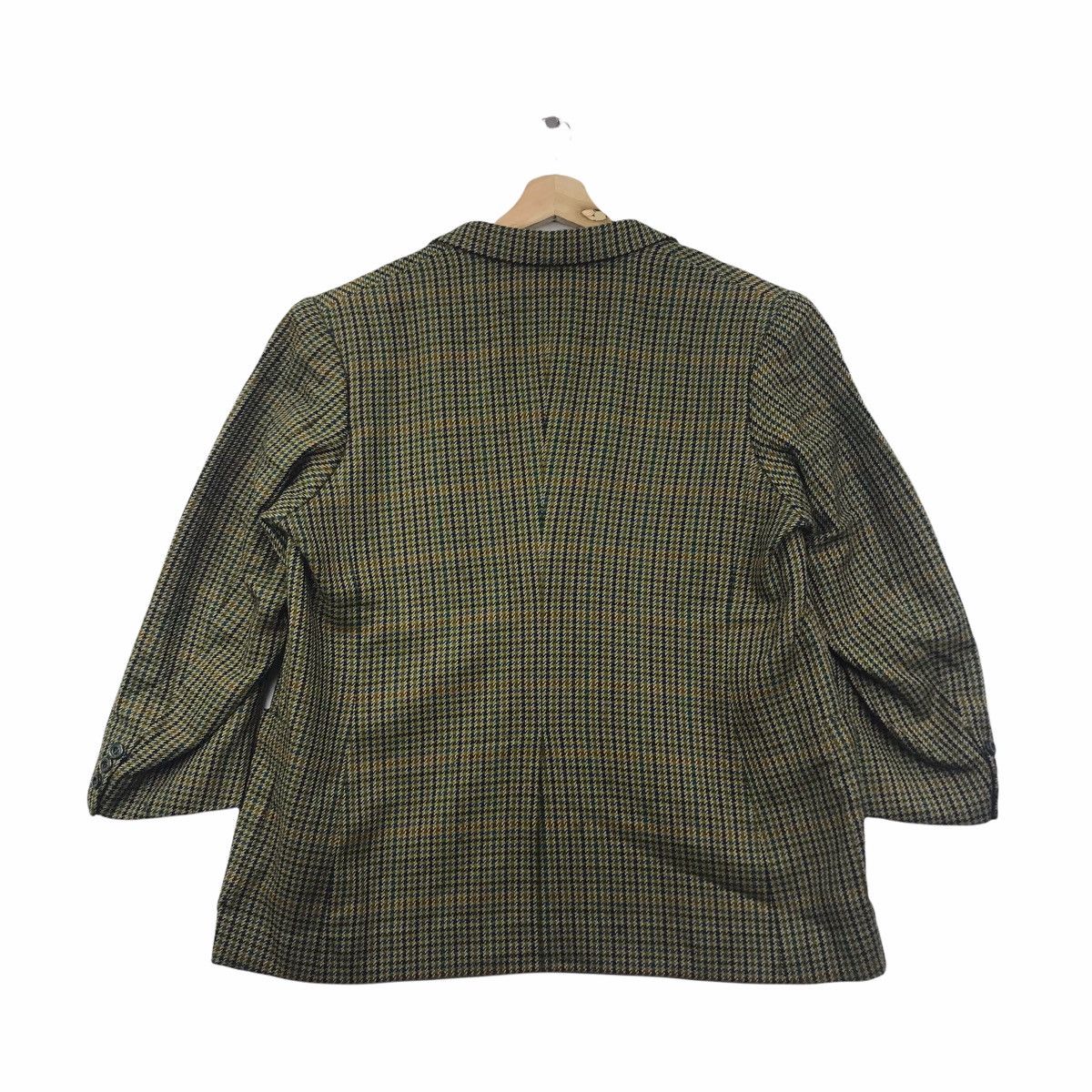 Vintage Vintage TESSUTO ERMENEGILDO ZEGNA Tartan Check Coat Blazer Size US L / EU 52-54 / 3 - 5 Thumbnail