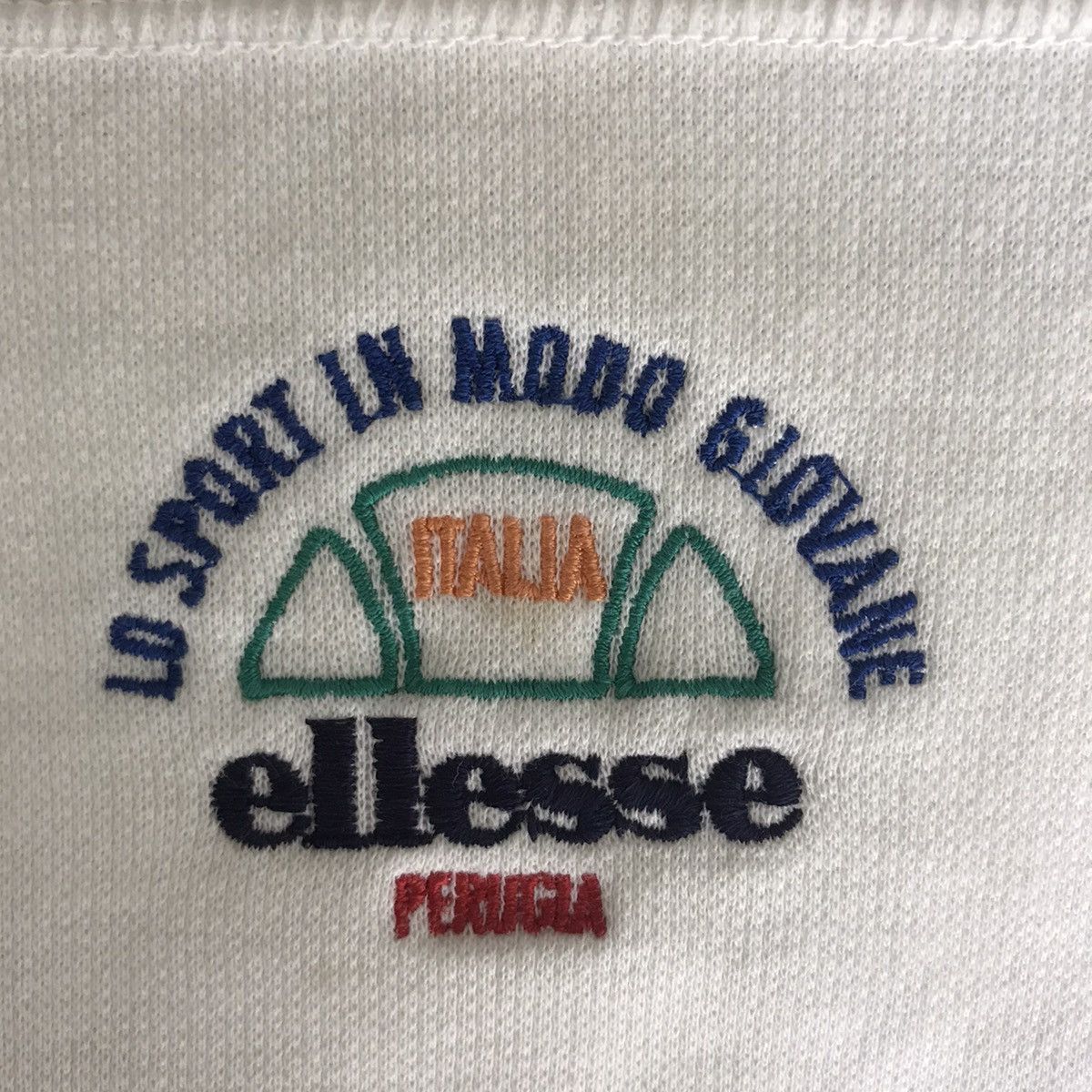 Ellesse Vintage ELLESSE RAFFINATO SPORT Tennis Big Print Sweatshirt Size US M / EU 48-50 / 2 - 3 Thumbnail