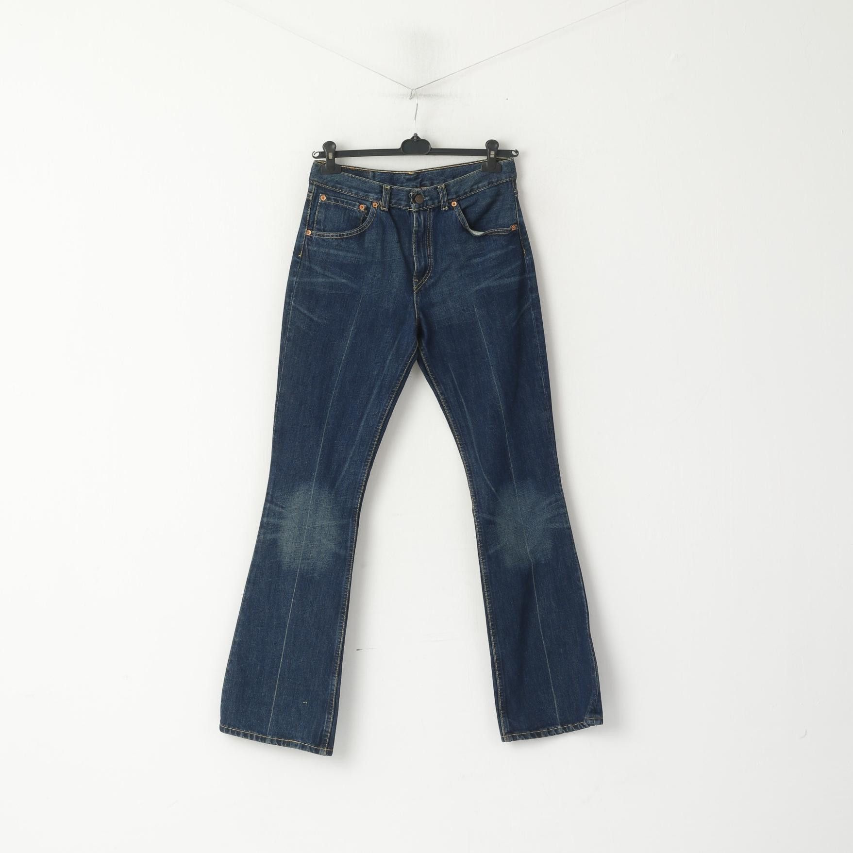 Levi's Levi Strauss & Co. Women 30 34 Trousers Navy Cotton 3177 Size 30" / US 8 / IT 44 - 1 Thumbnail