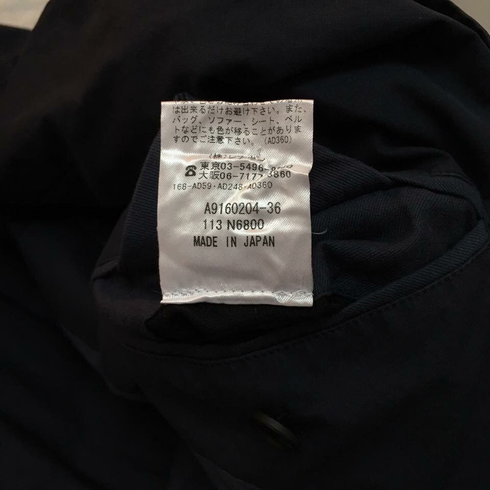 Aquascutum Aquascutum Poplin Cotton Lightweight Navy Blazer Japan Made Size US L / EU 52-54 / 3 - 14 Thumbnail