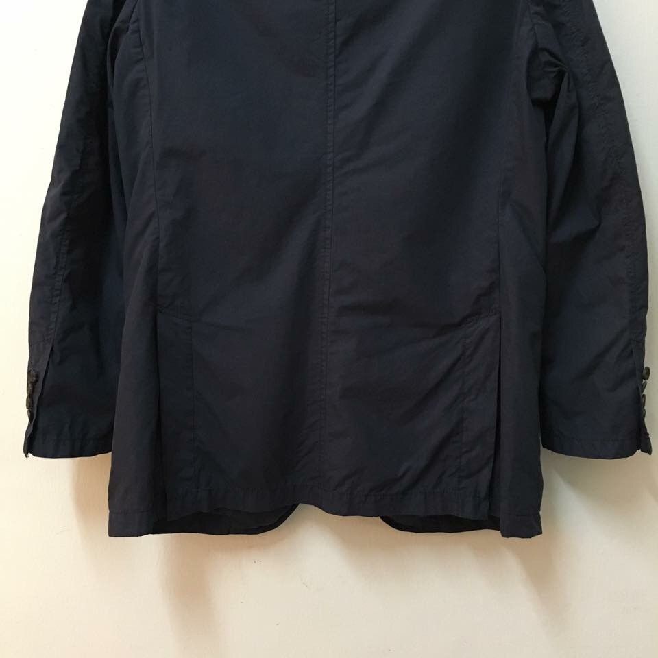 Aquascutum Aquascutum Poplin Cotton Lightweight Navy Blazer Japan Made Size US L / EU 52-54 / 3 - 6 Thumbnail