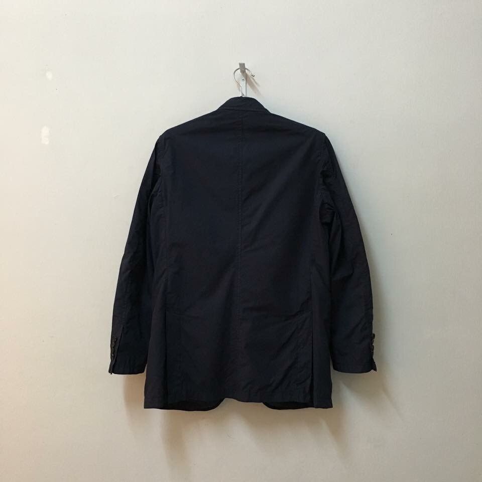 Aquascutum Aquascutum Poplin Cotton Lightweight Navy Blazer Japan Made Size US L / EU 52-54 / 3 - 4 Thumbnail