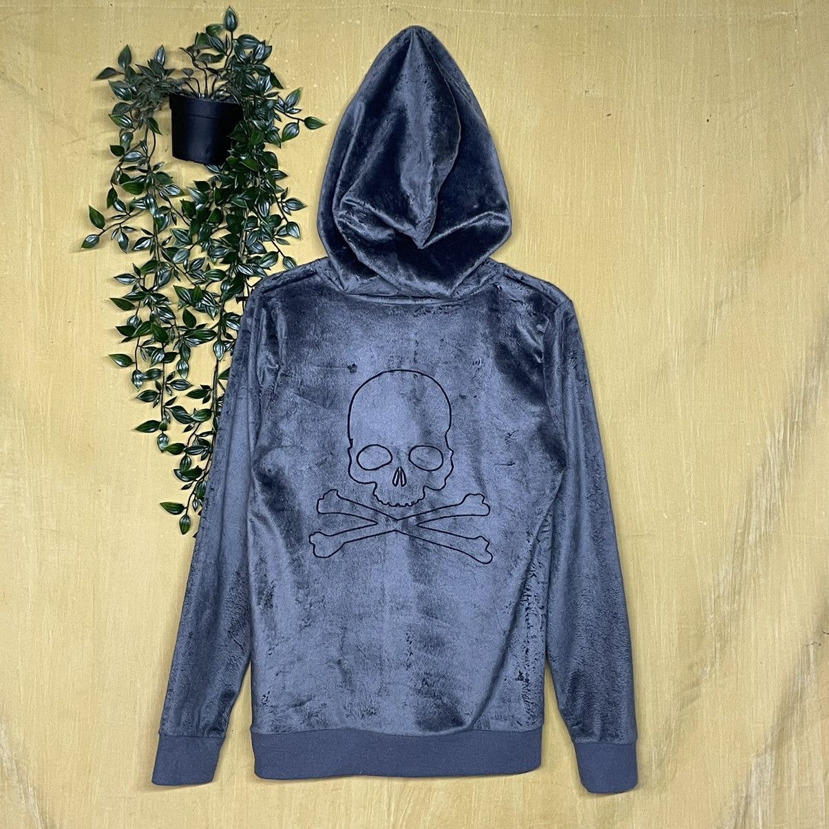 Etienne Aigner × Hysteric Glamour × Japanese Brand Japanese brand Etienne skull zipper hoodie Size US XS / EU 42 / 0 - 2 Thumbnail