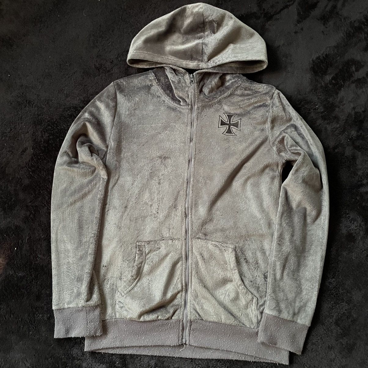 Etienne Aigner × Hysteric Glamour × Japanese Brand Japanese brand Etienne skull zipper hoodie Size US XS / EU 42 / 0 - 1 Thumbnail